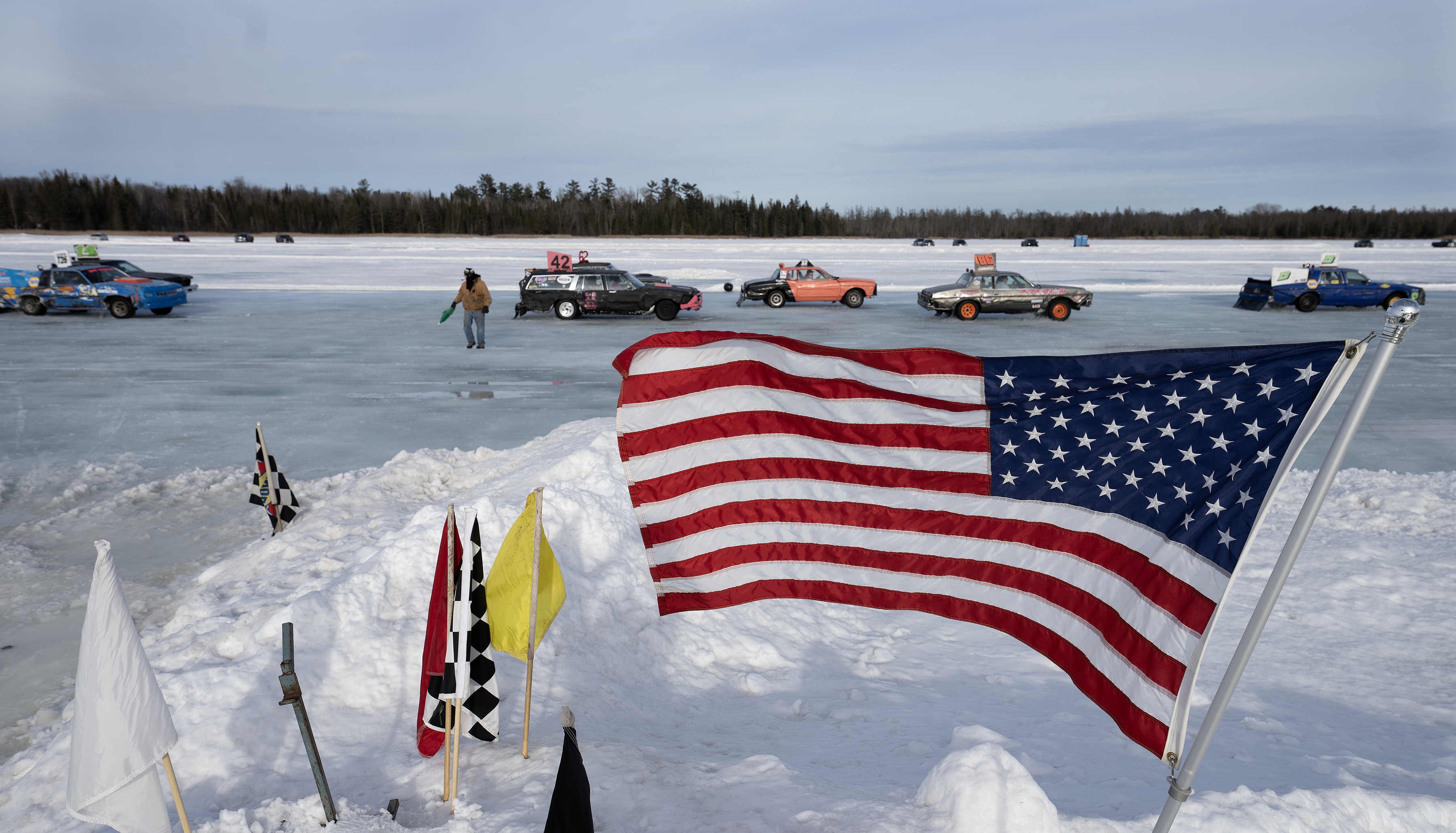 Standard Ice Racing Track Ice Race Track