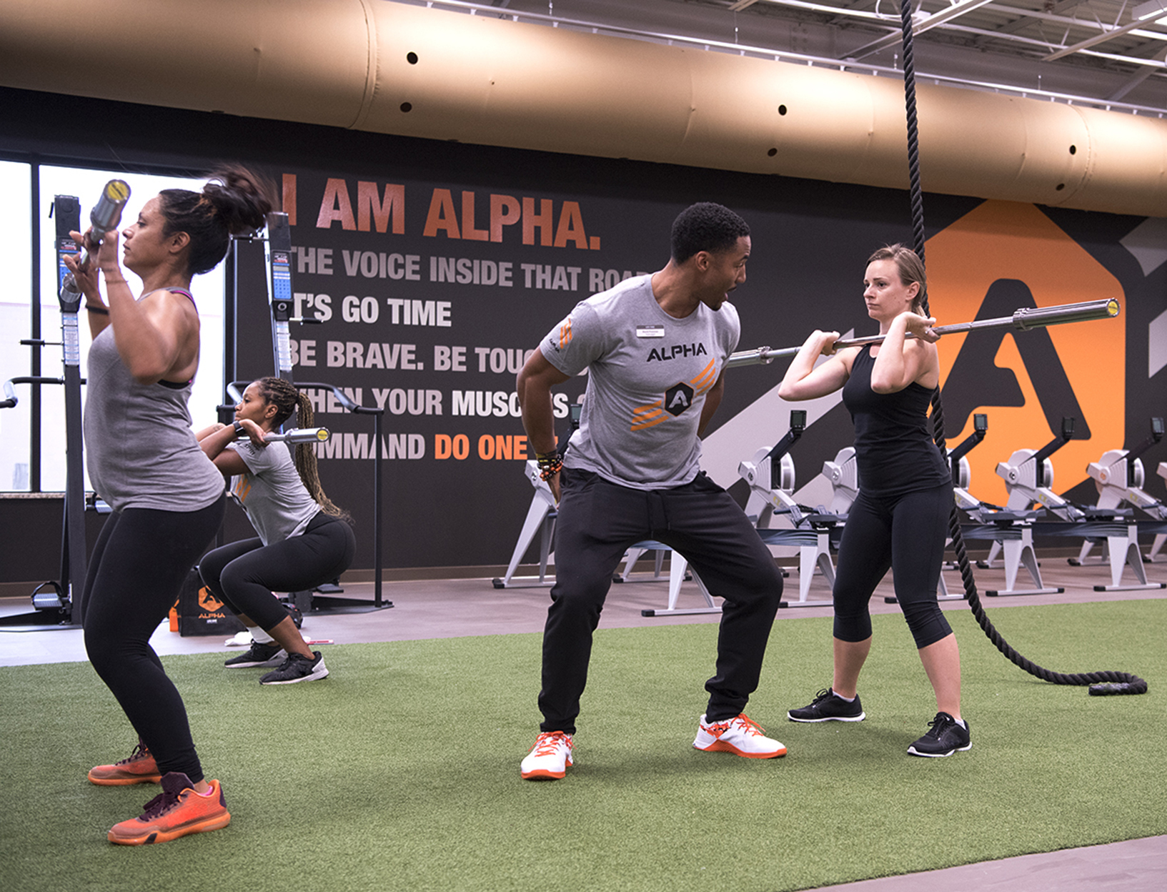 Want to be an Alpha Check out Life Time Fitness full body workout