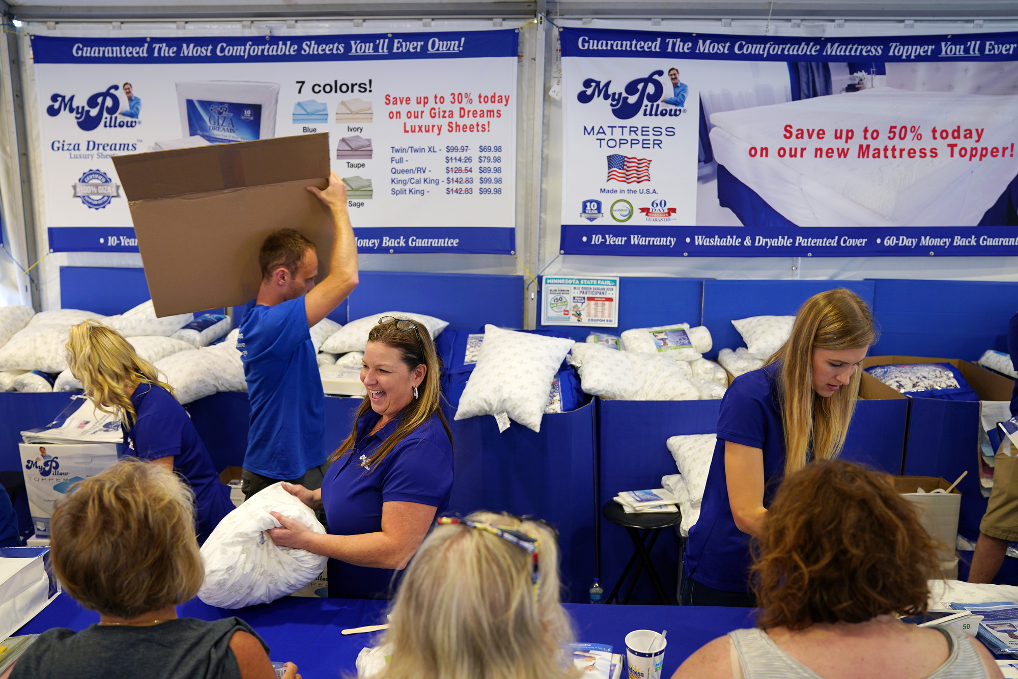 MyPillow reconfigures Shakopee plant idles 120 as founder Mike Lindell builds new venture