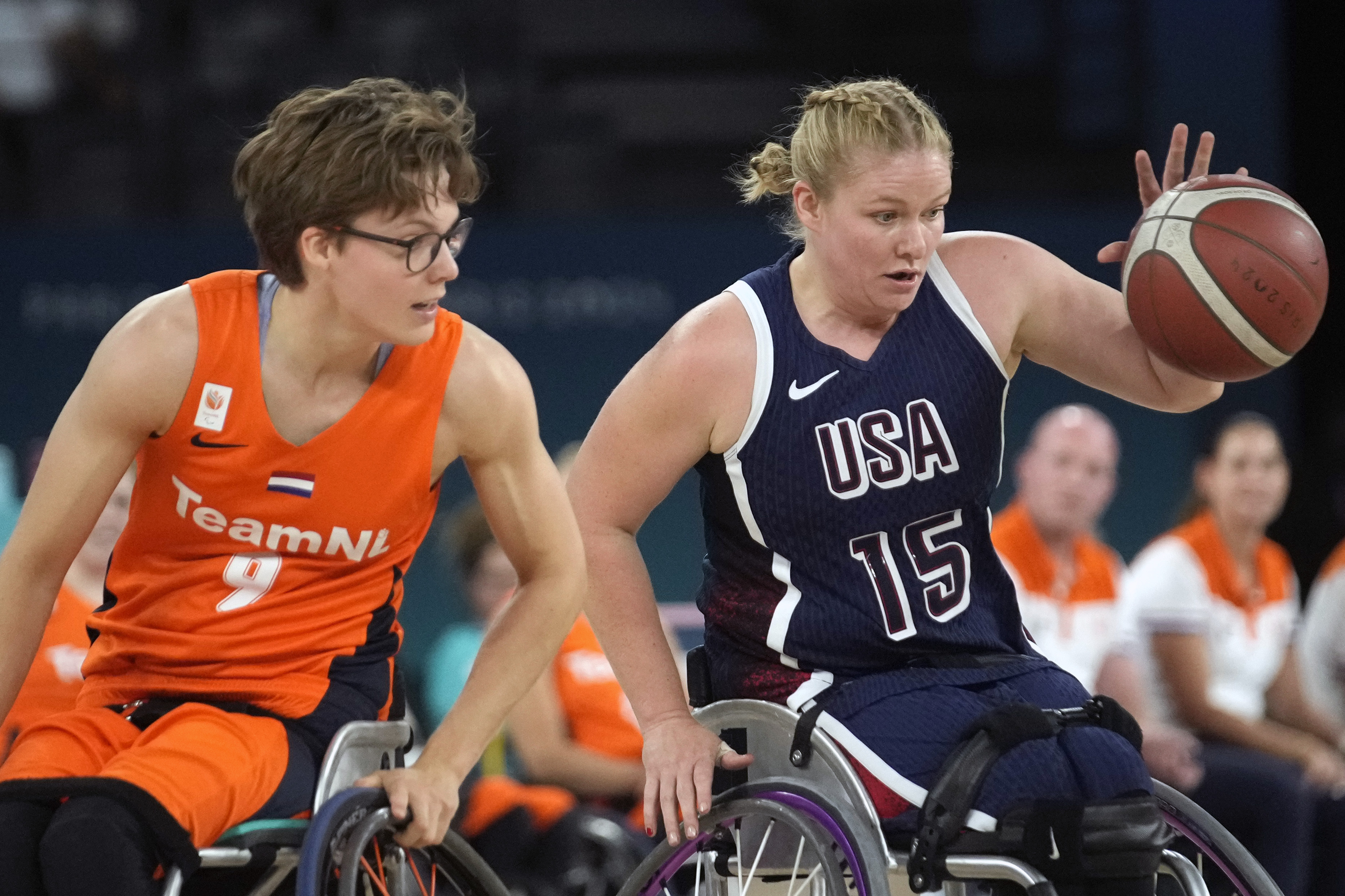 Netherlands beats U.S. to defend Paralympic gold in women’s wheelchair basketball