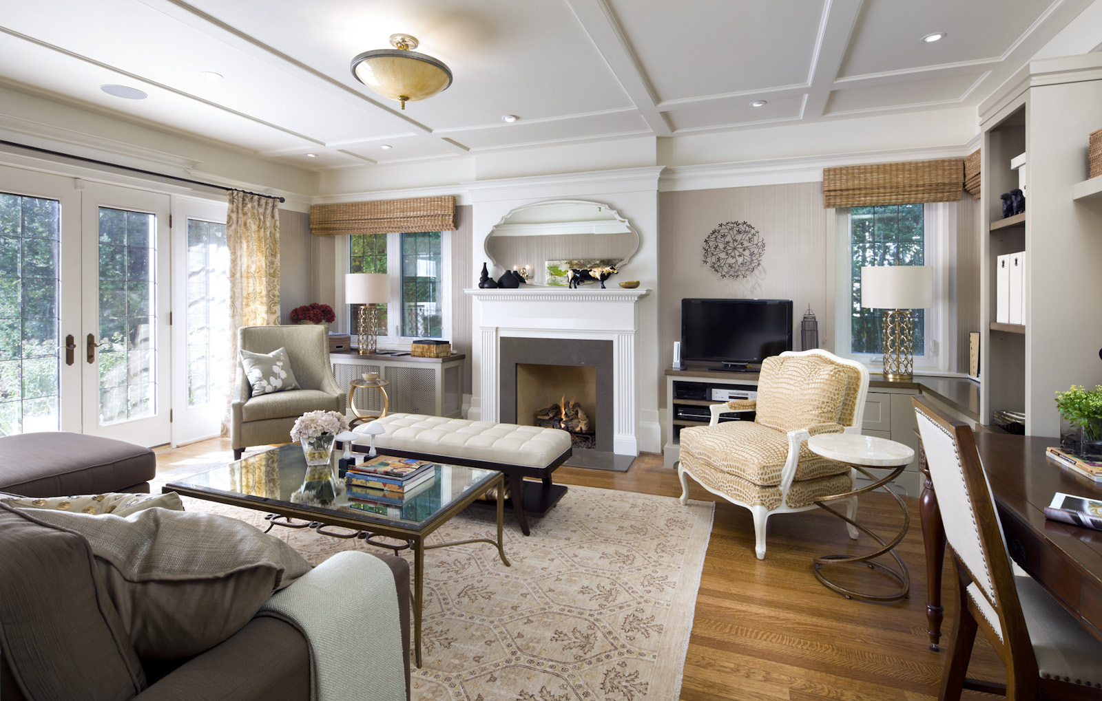 A century-old house gets a living room that works with modern life