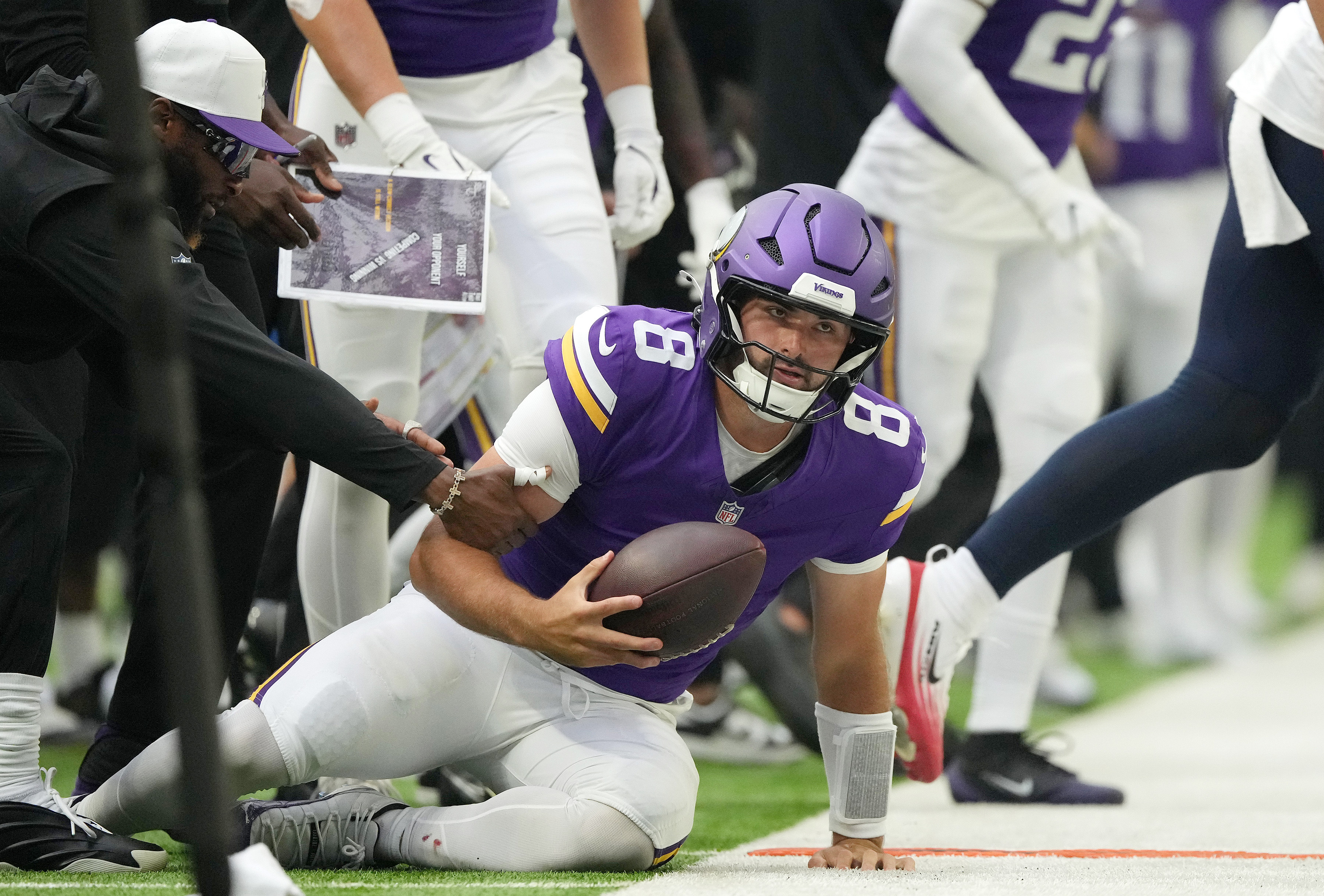 Souhan: Sam Howell doesn't look ready to be the Minnesota Vikings