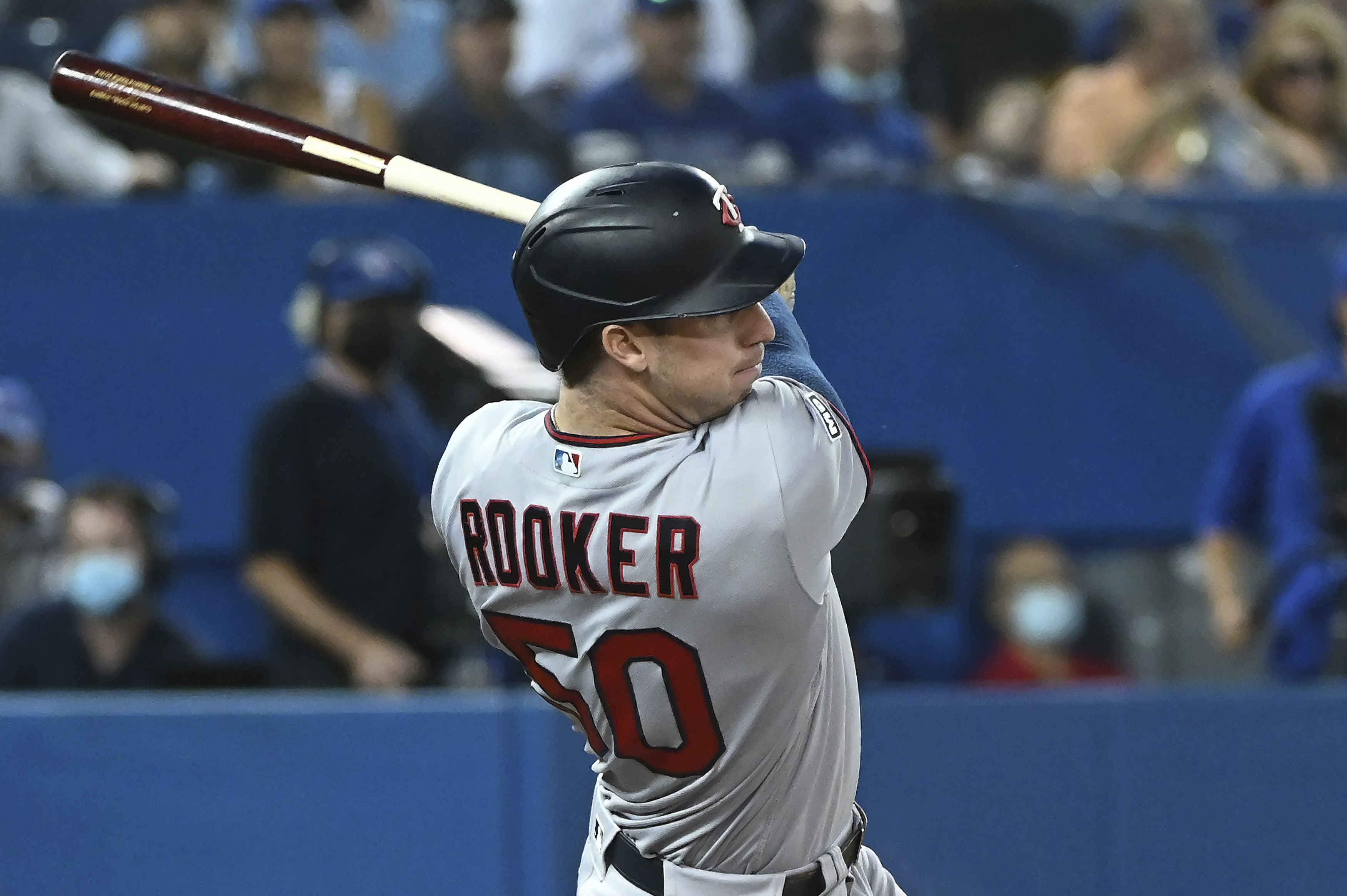 Former Twin Brent Rooker helps Omaha rout Saints