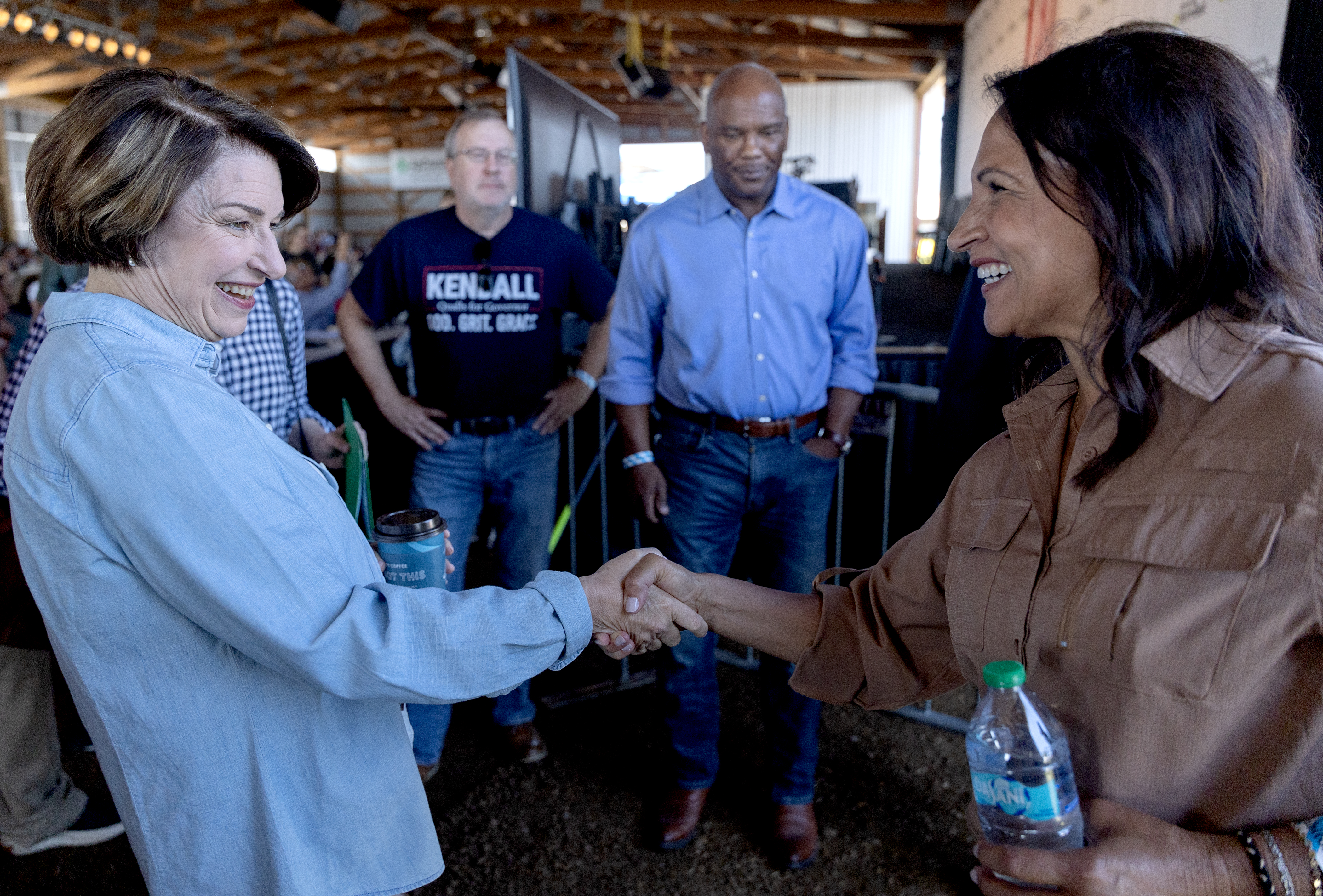 Peggy Flanagan wins Minnesota Democratic Senate primary; Amy Klobuchar and Lisa Demuth win gubernatorial primaries, setting up first all-woman race for governor