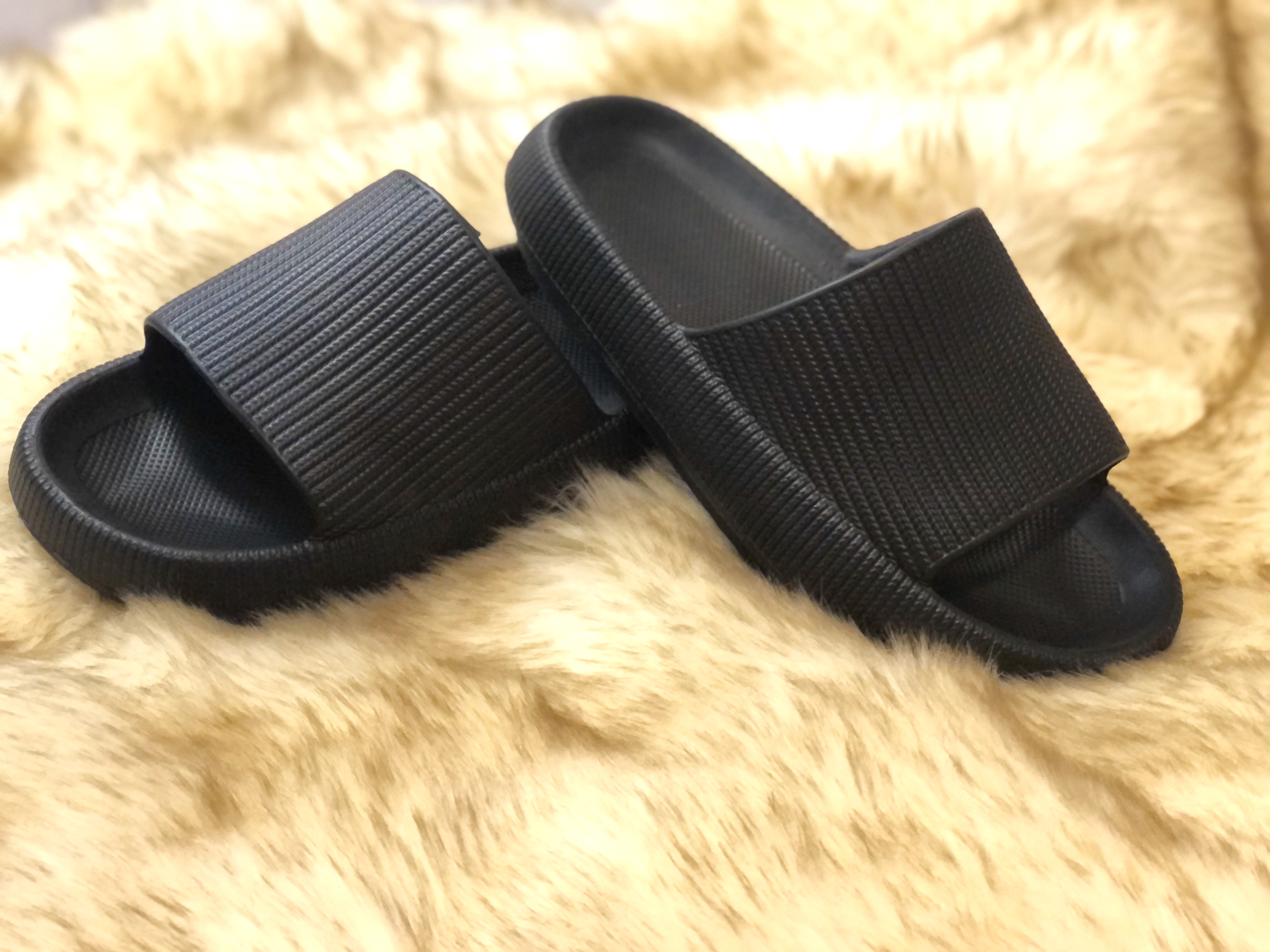 Pillow slides are the latest 'ugly' shoe trend to go viral on
