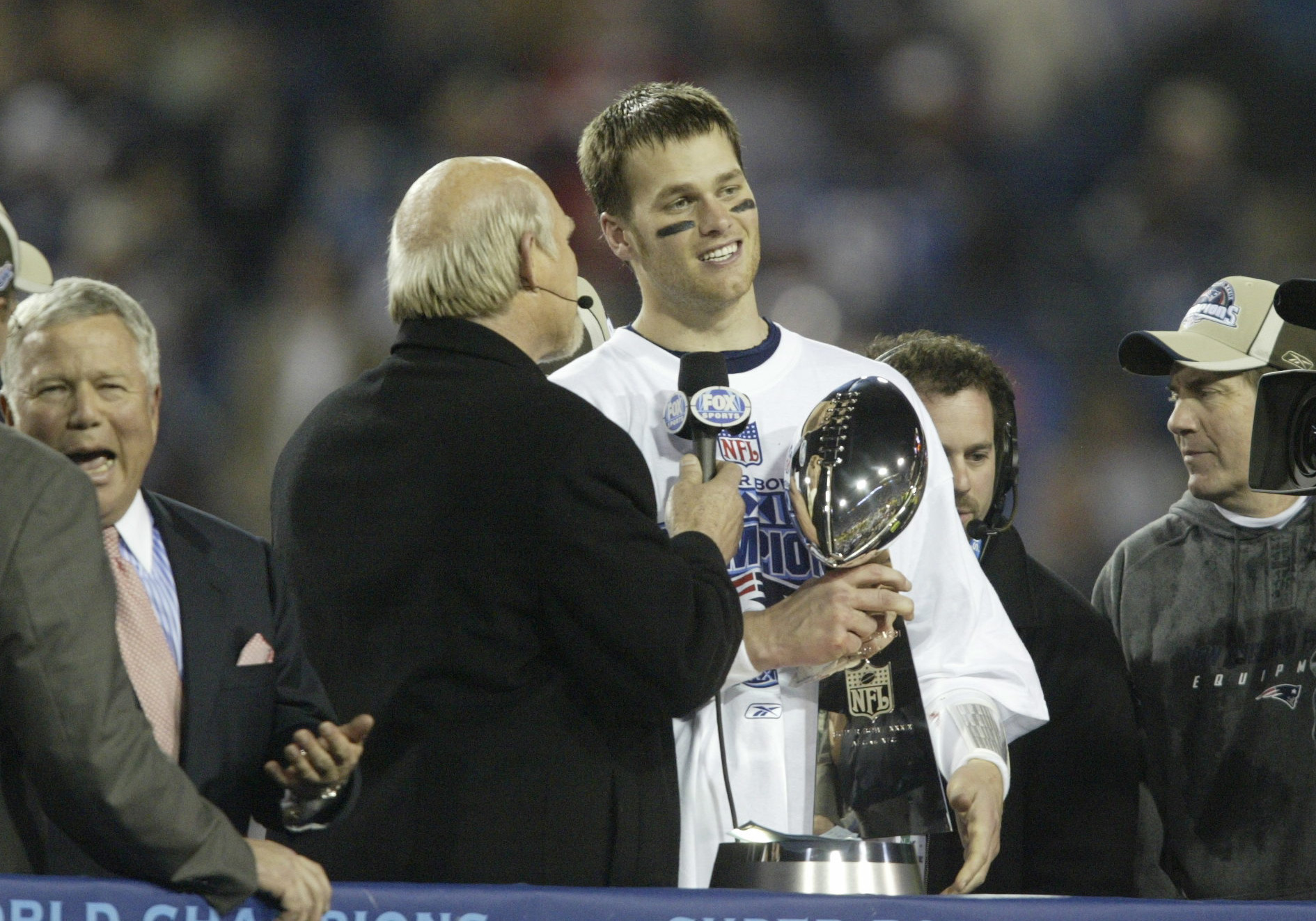 Tom Brady & Rob Gronkowski Super Bowl LV Champions Tampa Bay Buccaneers  8x10 Framed Football Photo - Dynasty Sports & Framing