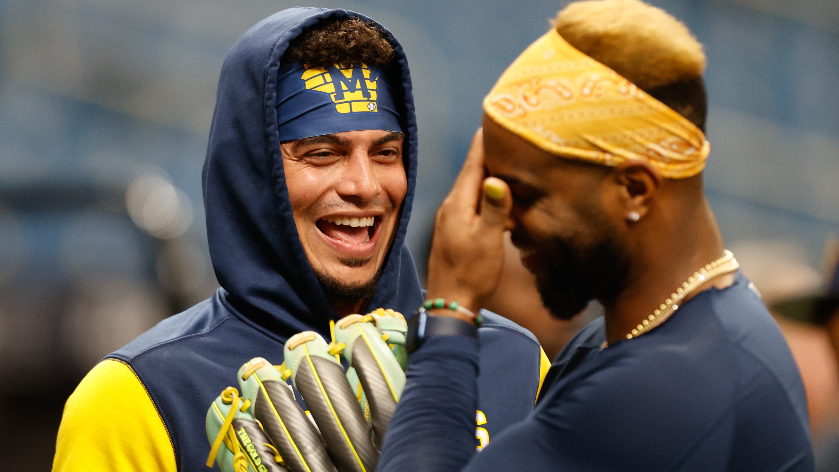 Brewers' Willy Adames returns to face Rays, with a smile, of course