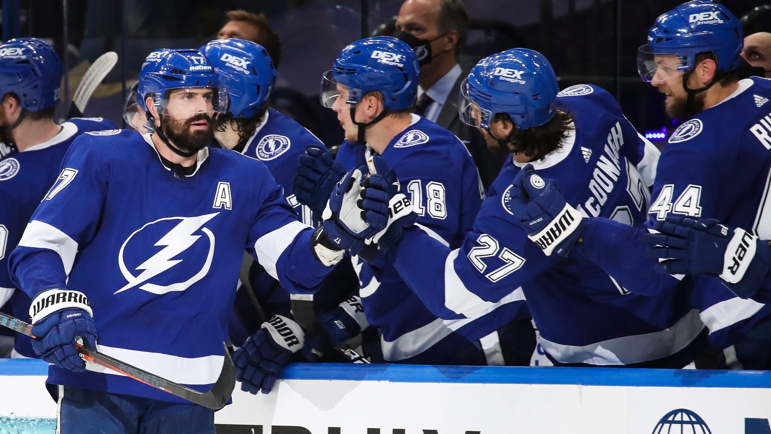 Tampa Bay Lightning F Alex Killorn a game-time decision