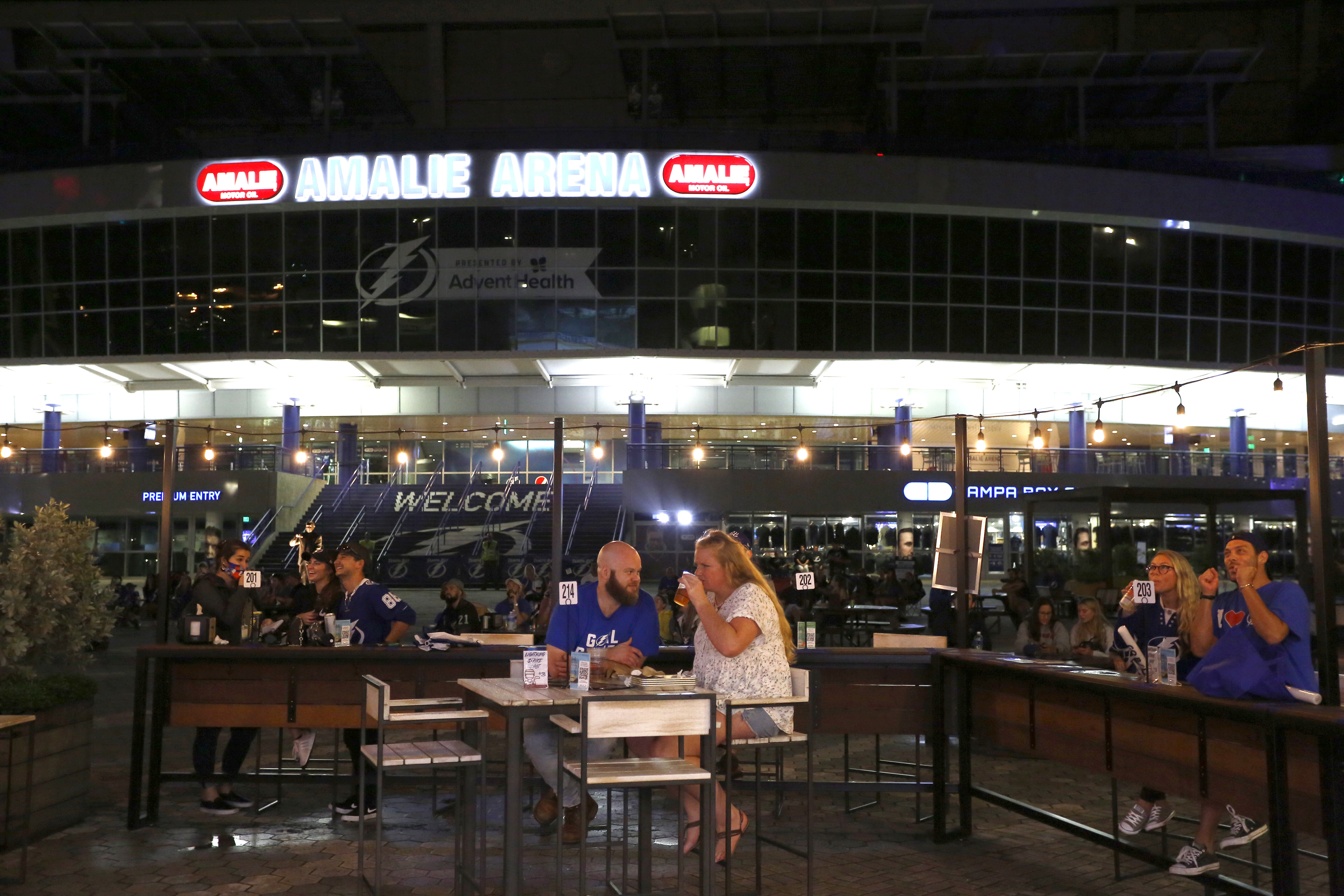 Lightning watch party held tonight at Amalie Arena