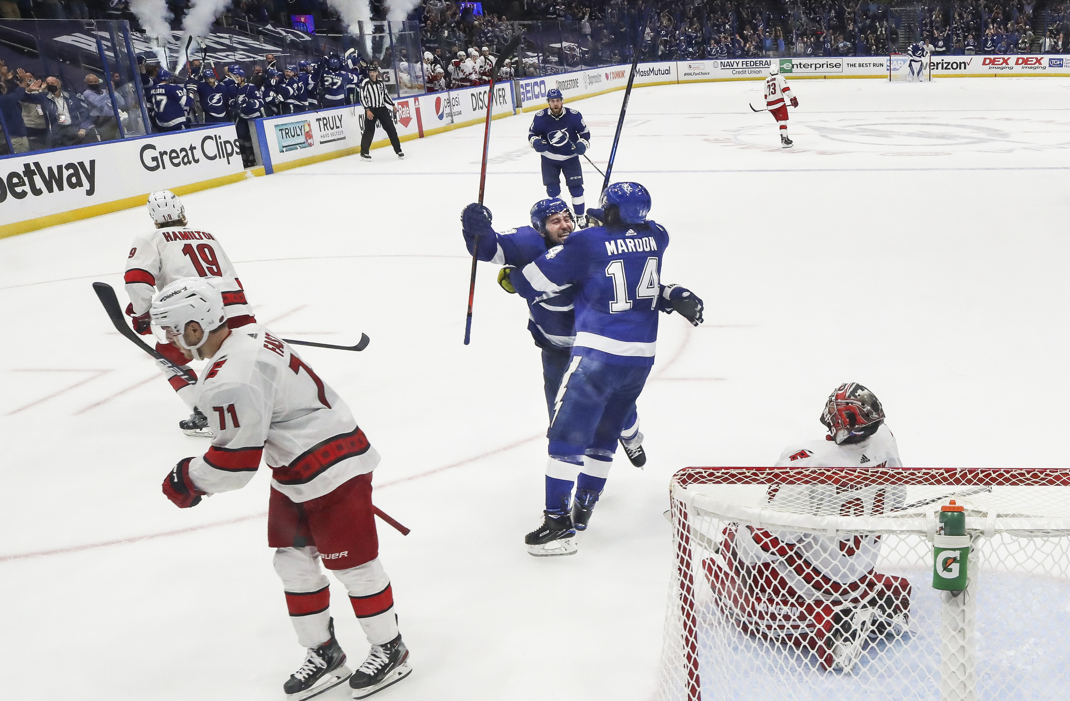 Photos: Lightning vs Hurricanes Game 4 at Amalie Arena