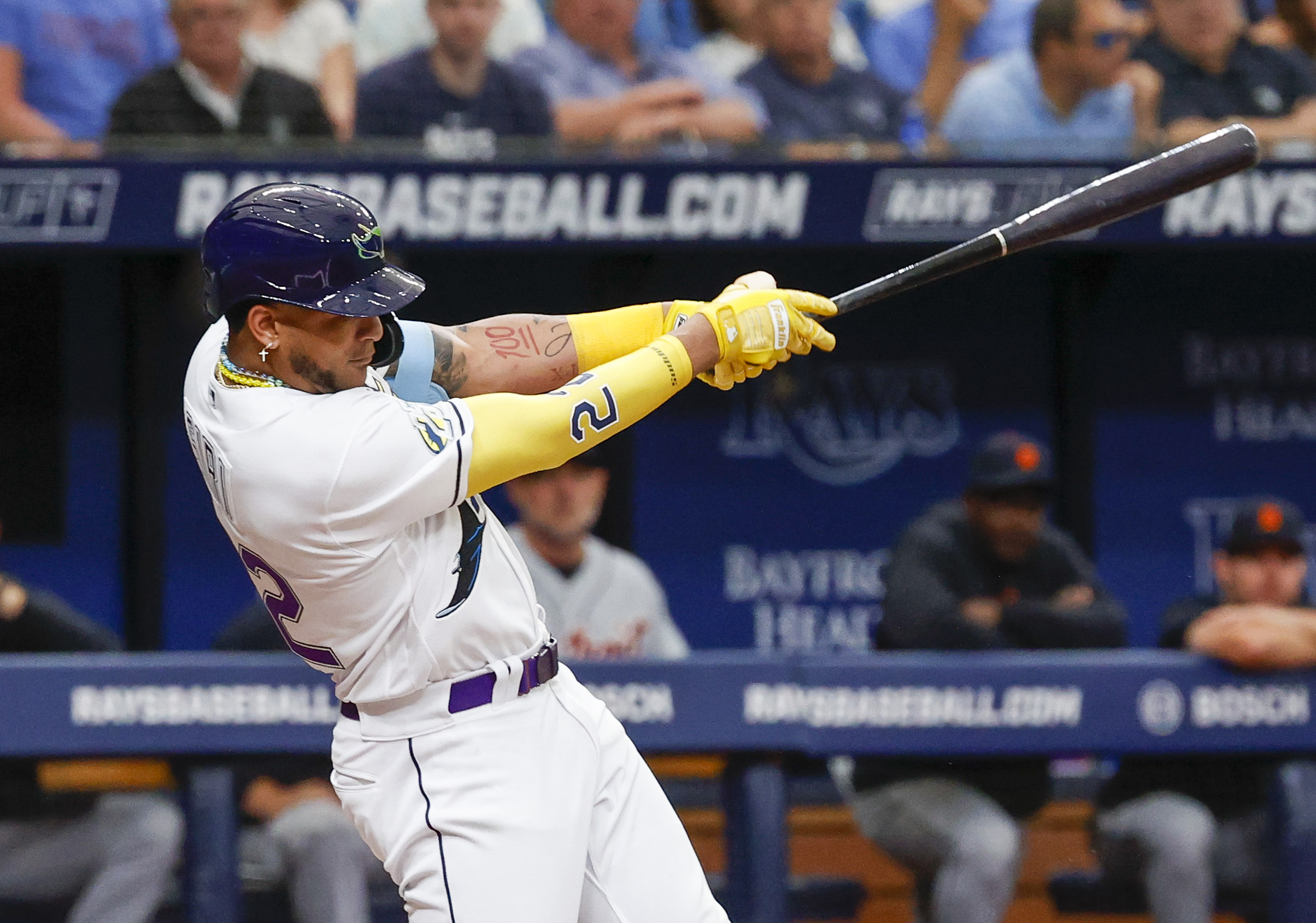 Home Run Derby: Randy Arozarena wore iconic cowboy boots during intro