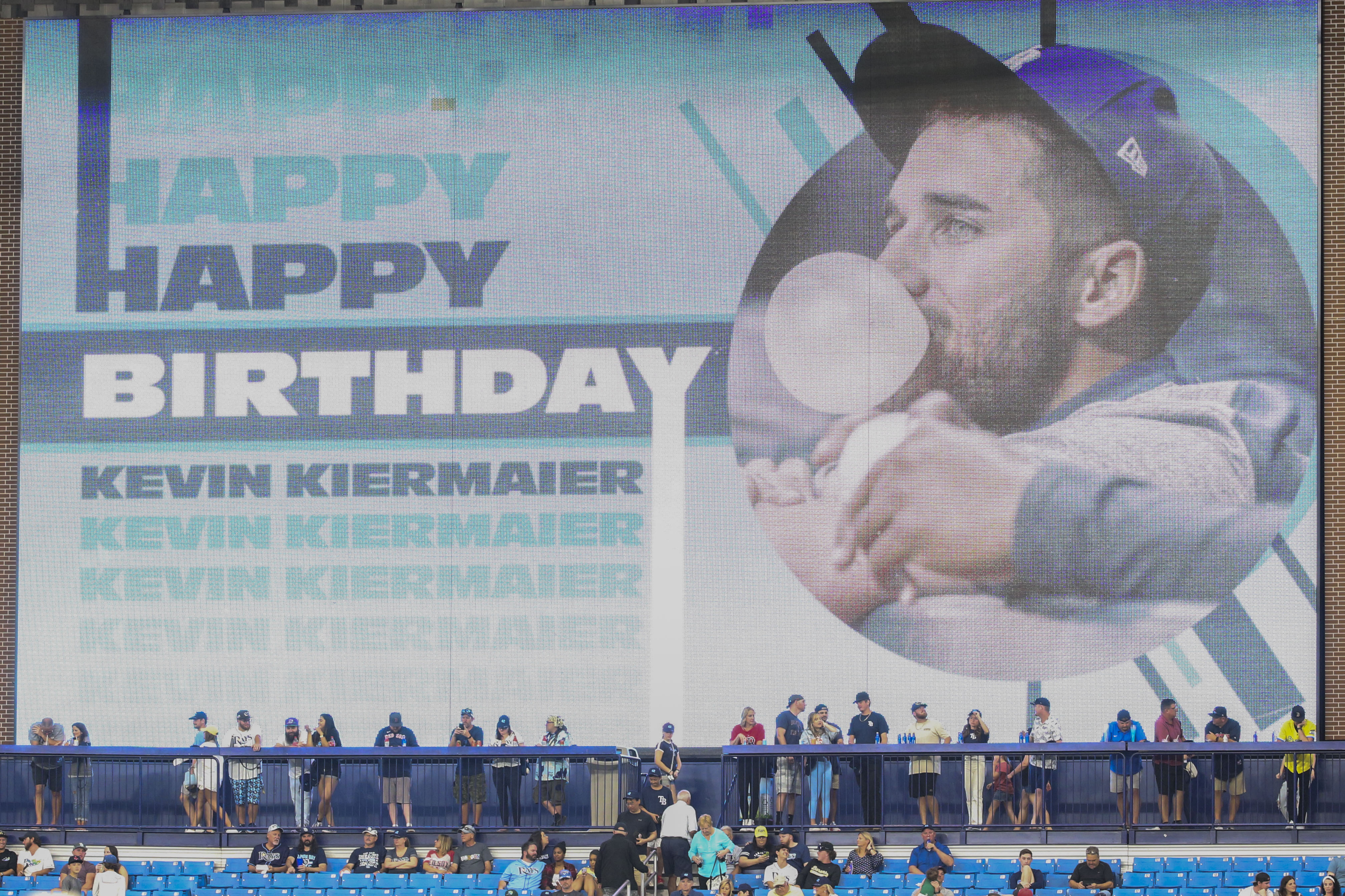 Kevin Kiermaier on X: Thanks for all the bday wishes! I feel