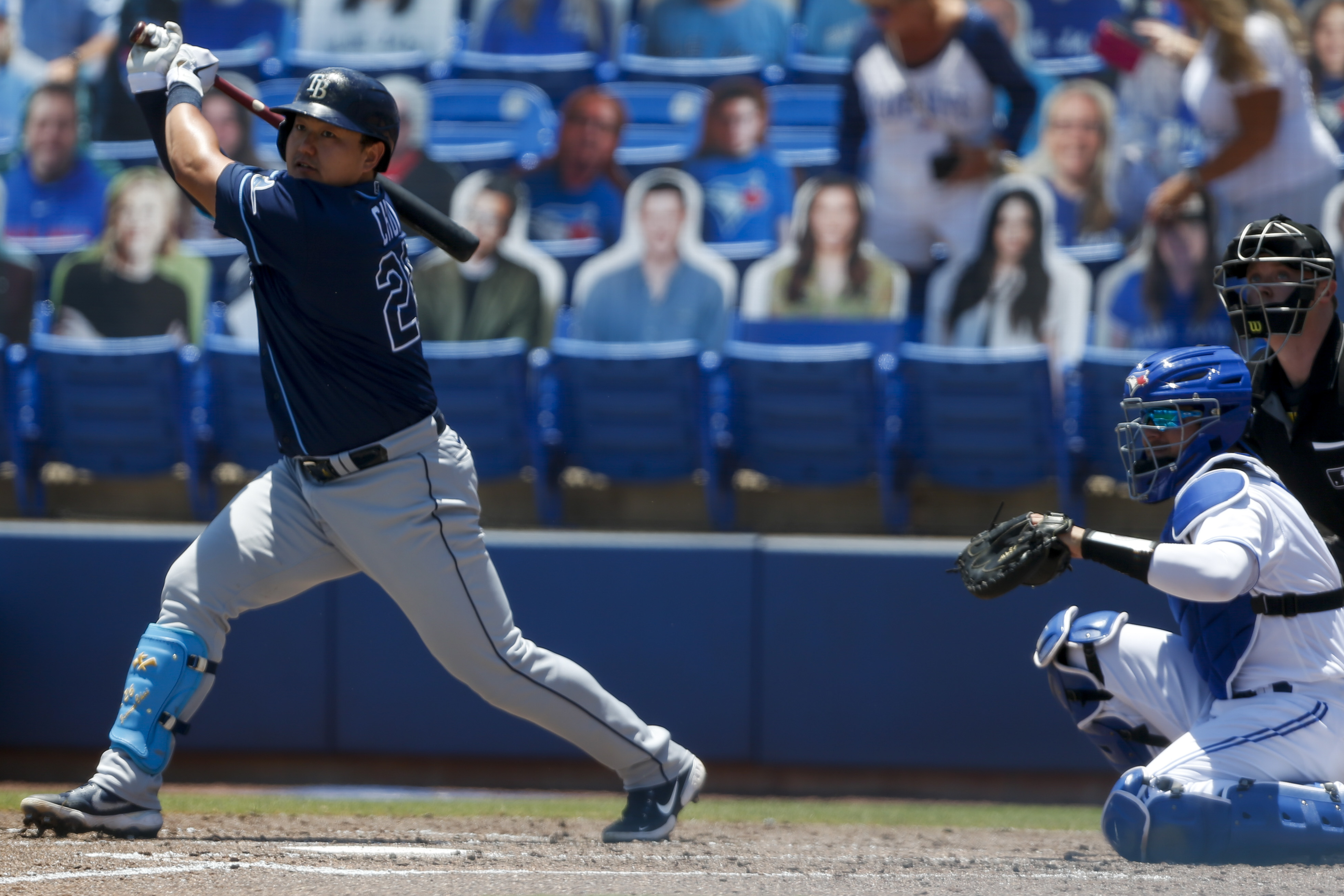 Rays report: Ji-Man Choi out for rest of regular season