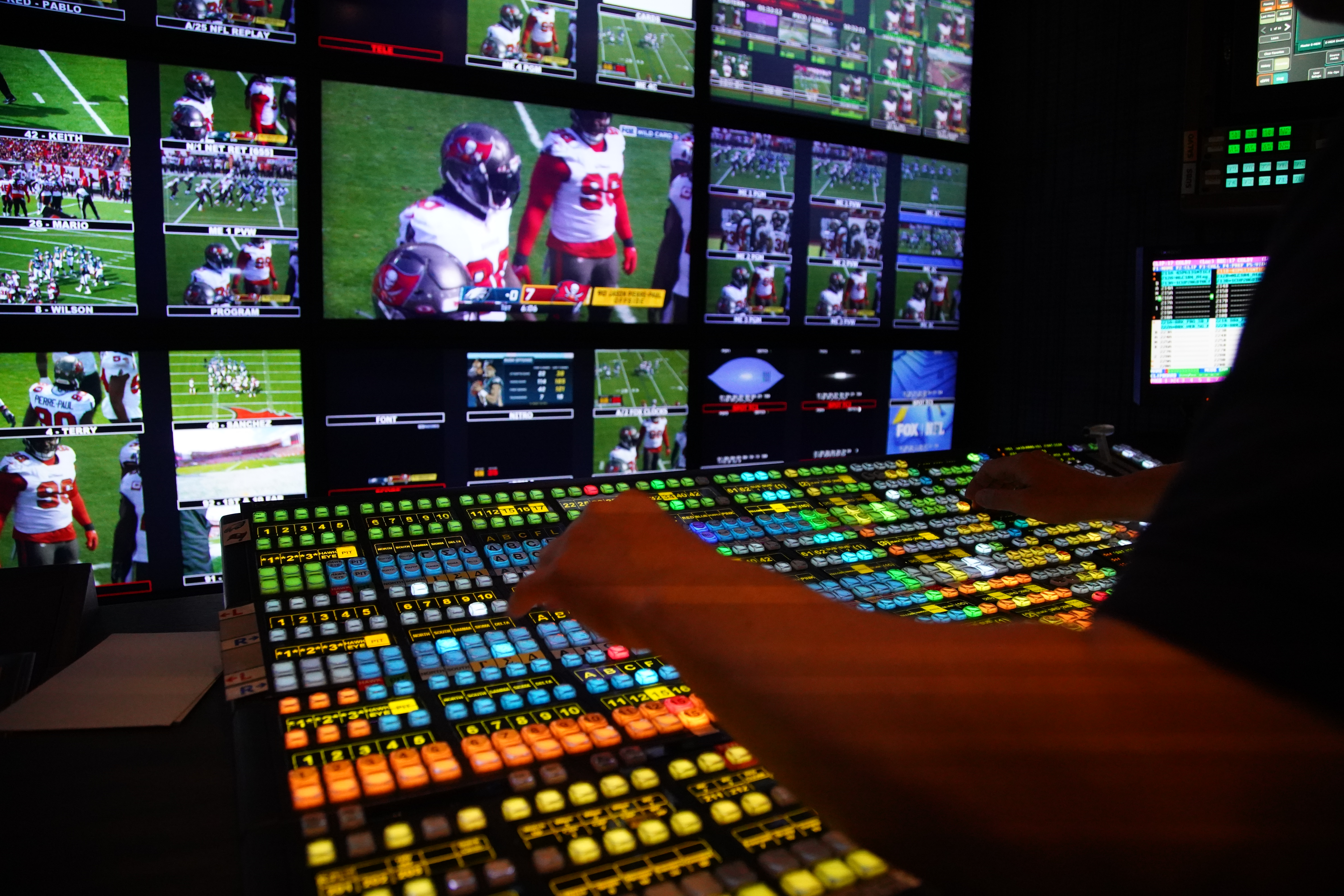 Behind the scenes of a FOX NFL broadcast