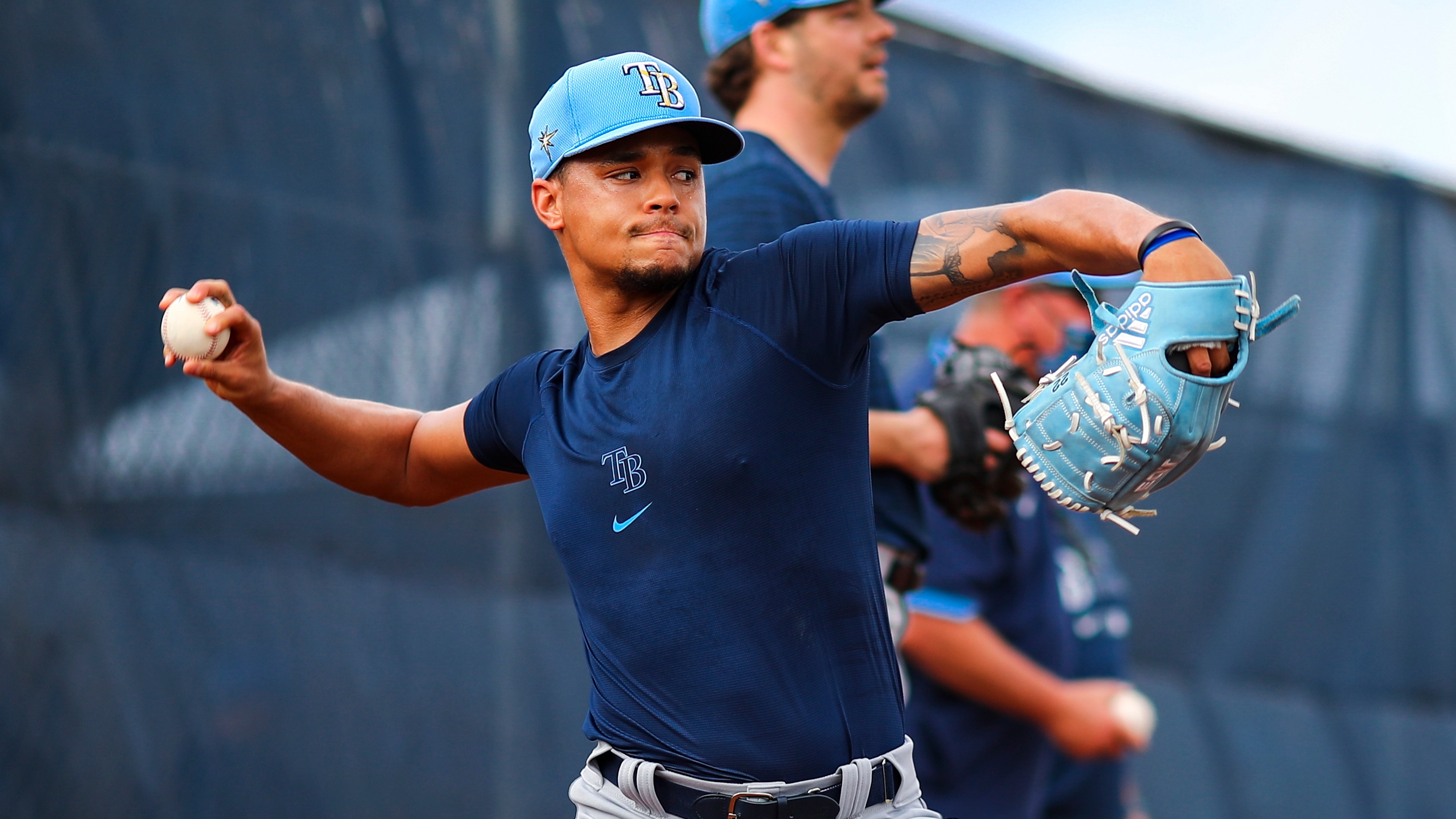 TAMPA BAY RAYS CHRIS ARCHER 2018 SPRING TRAINING JERSEY