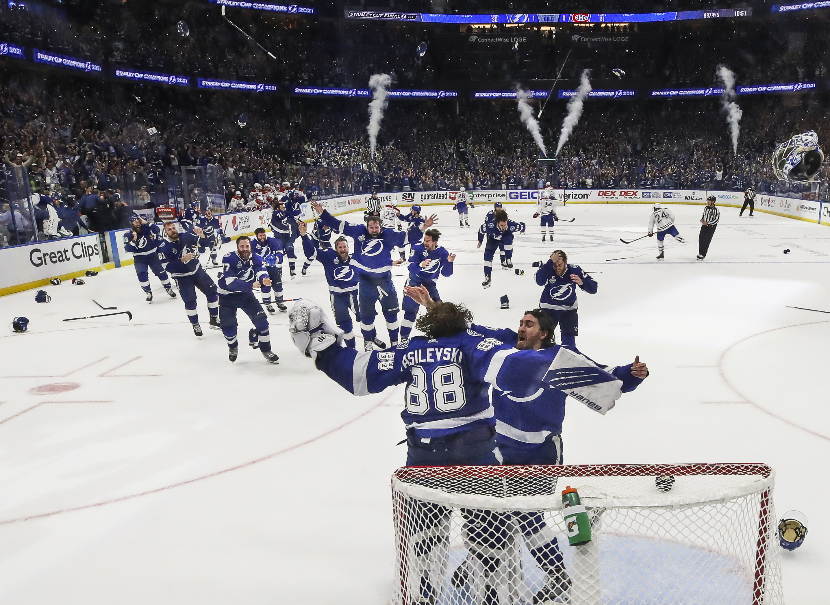  Stanley Cup 2021 League Champion Tampa Bay Lightning