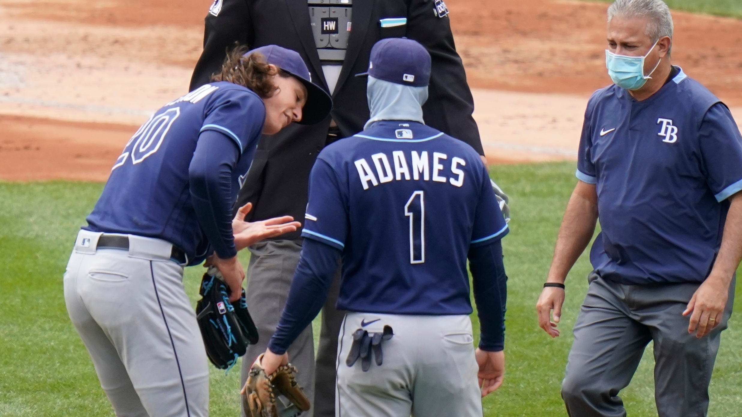 Rays' Tyler Glasnow had to endure painful moment