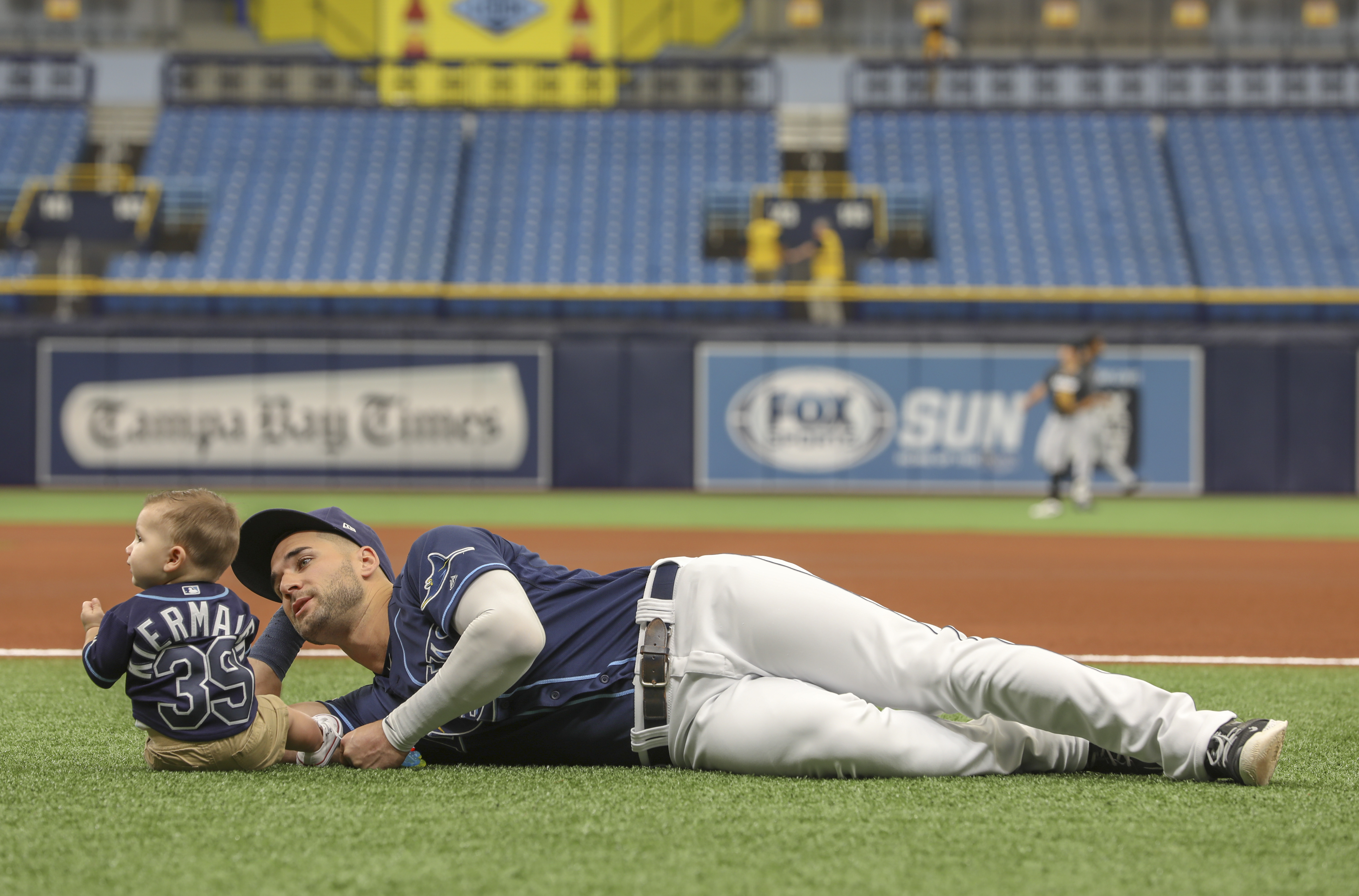 For Rays' Mike Zunino, getting to play family guy offsets lack of games