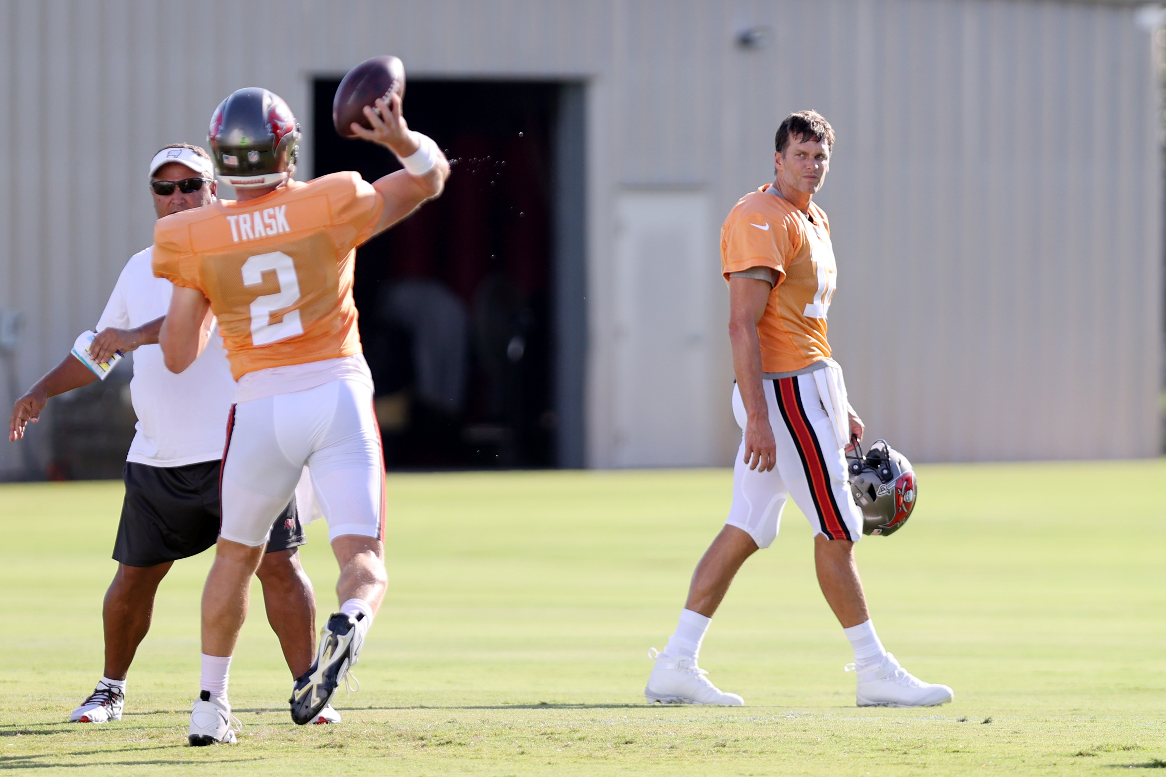 Hoka hey: How Kyle Trask carries on a legacy from the bench as Bucs' rookie  QB - The Athletic