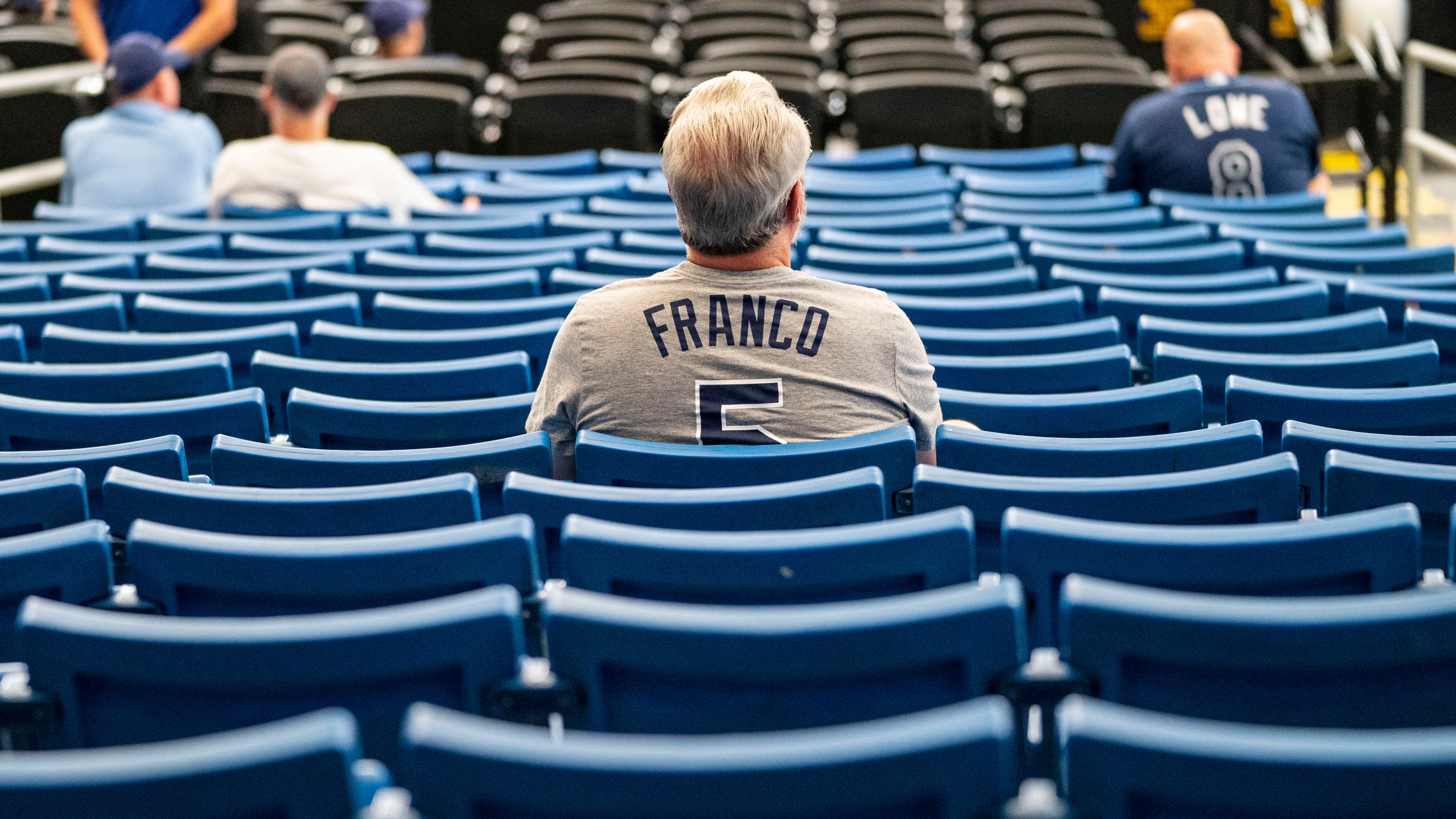Wander Franco Tampa Bay Rays Two hands Franco only needs Wan shirt