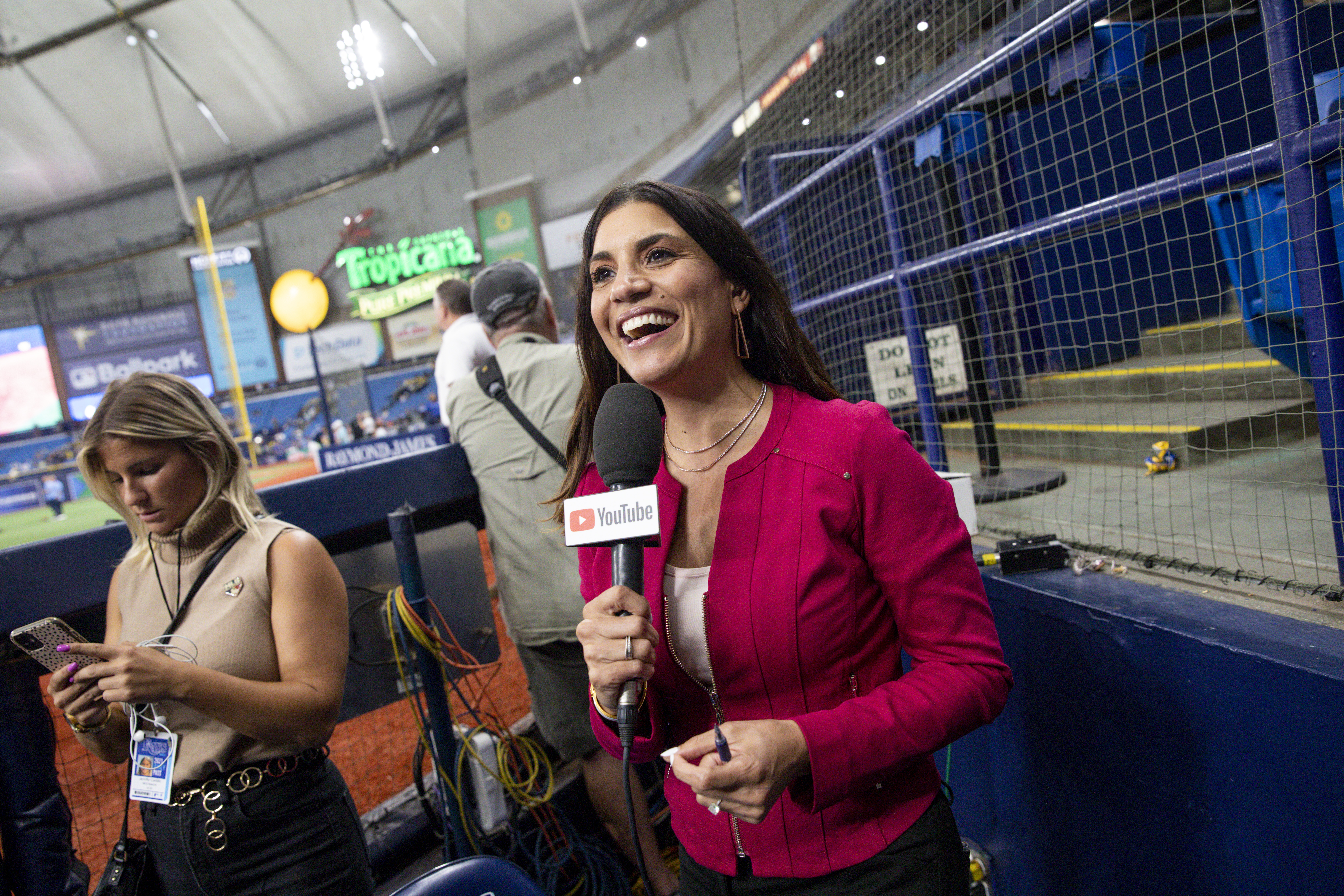 Her story: 1st time all-female broadcast crew calls MLB game