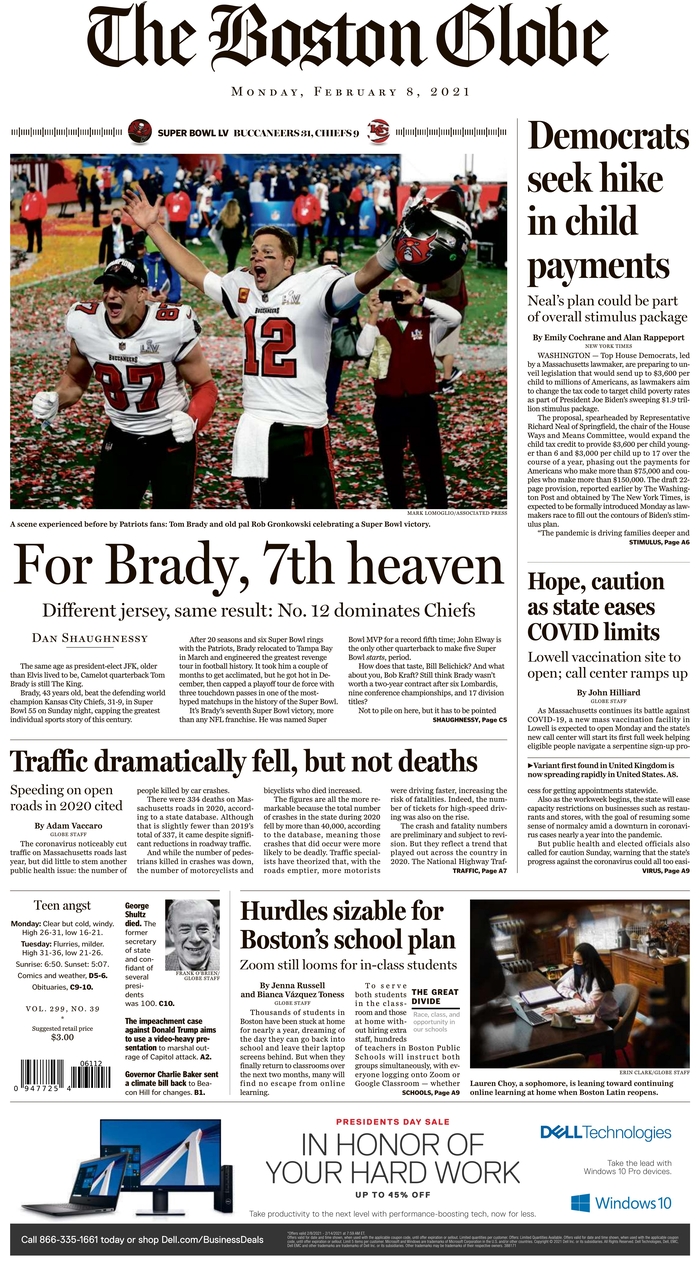 Tampa Bay newspaper dubs area 'Titletown' following Buccaneers' Super Bowl  win