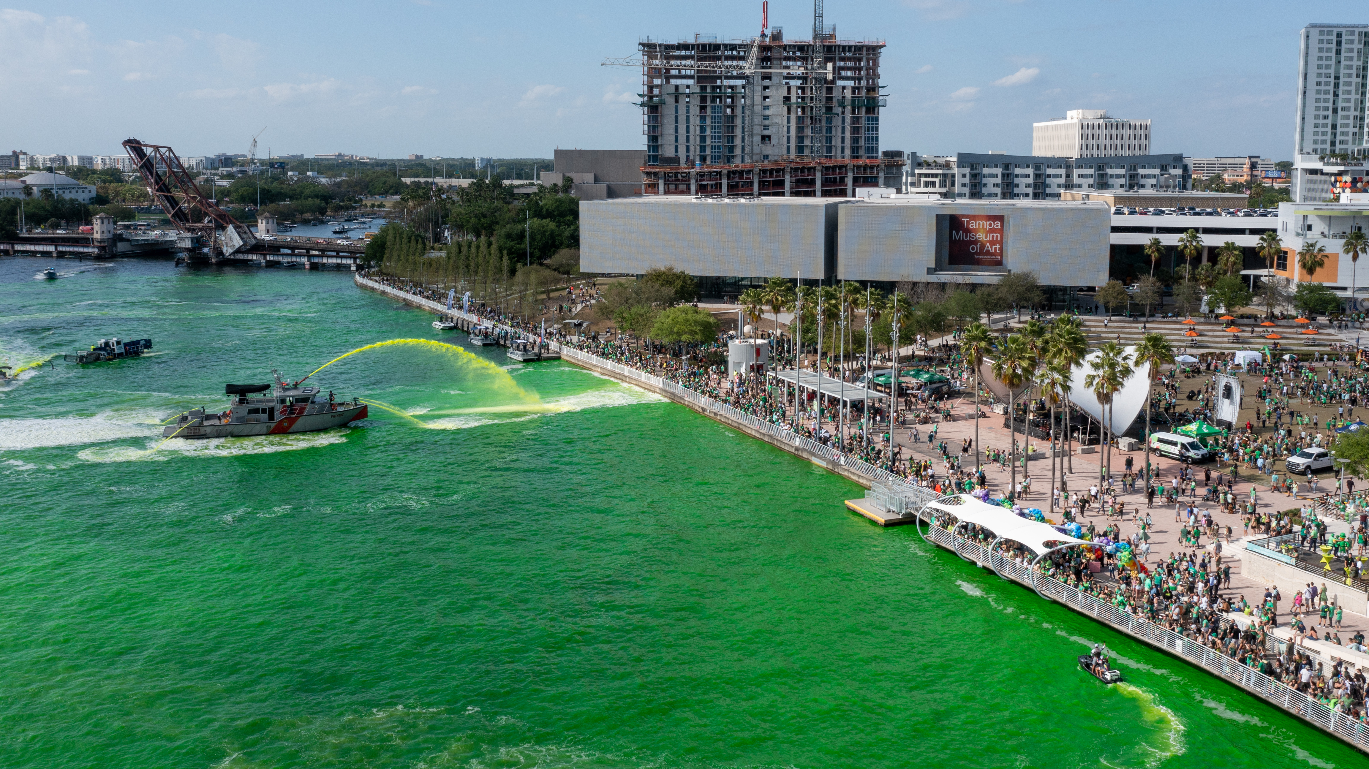 Tampa's St. Patrick's Day parade moves downtown, leaving Ybor