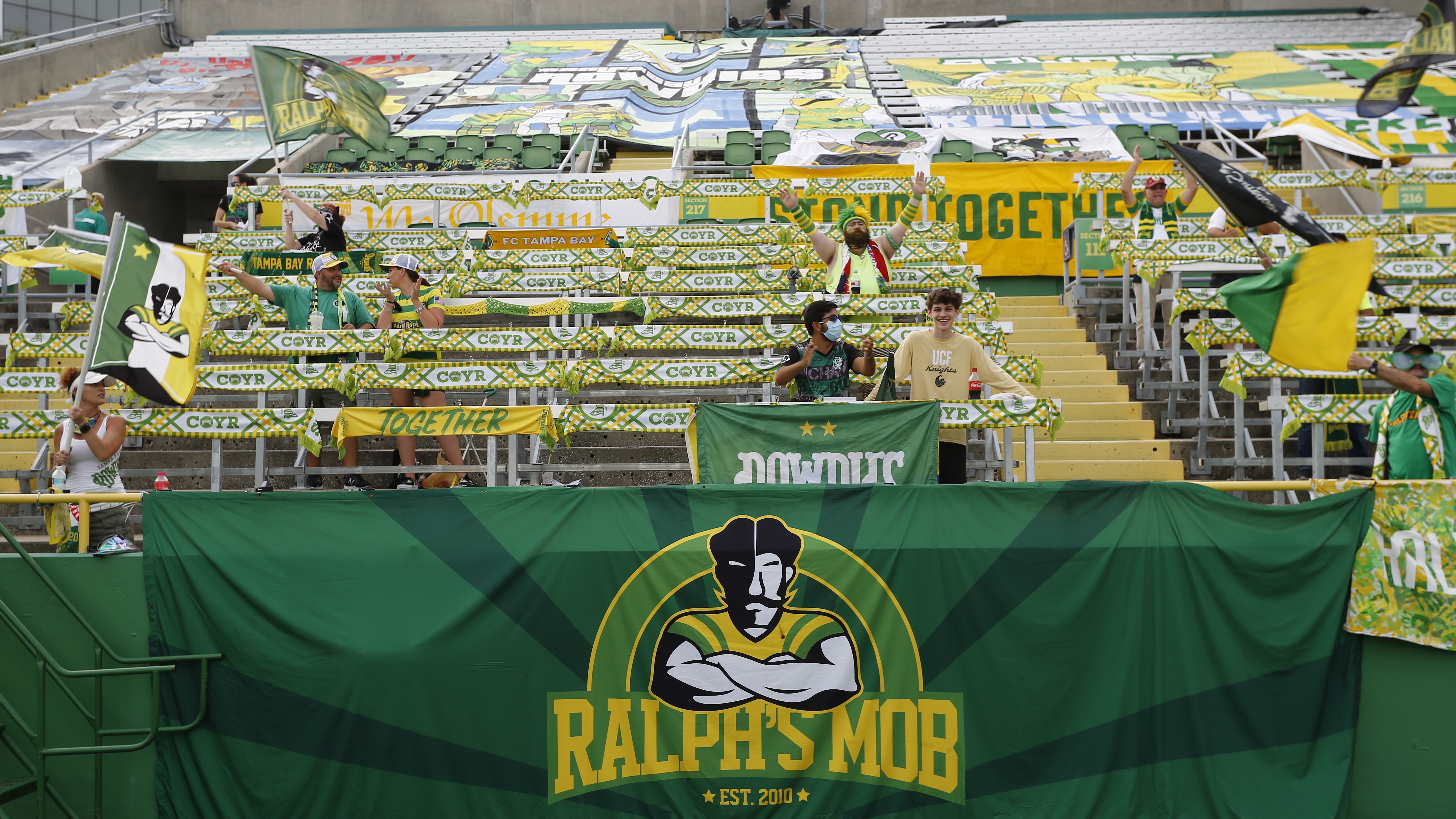 Rowdies fans cheered, they sang, they partied  all 140 of 'em