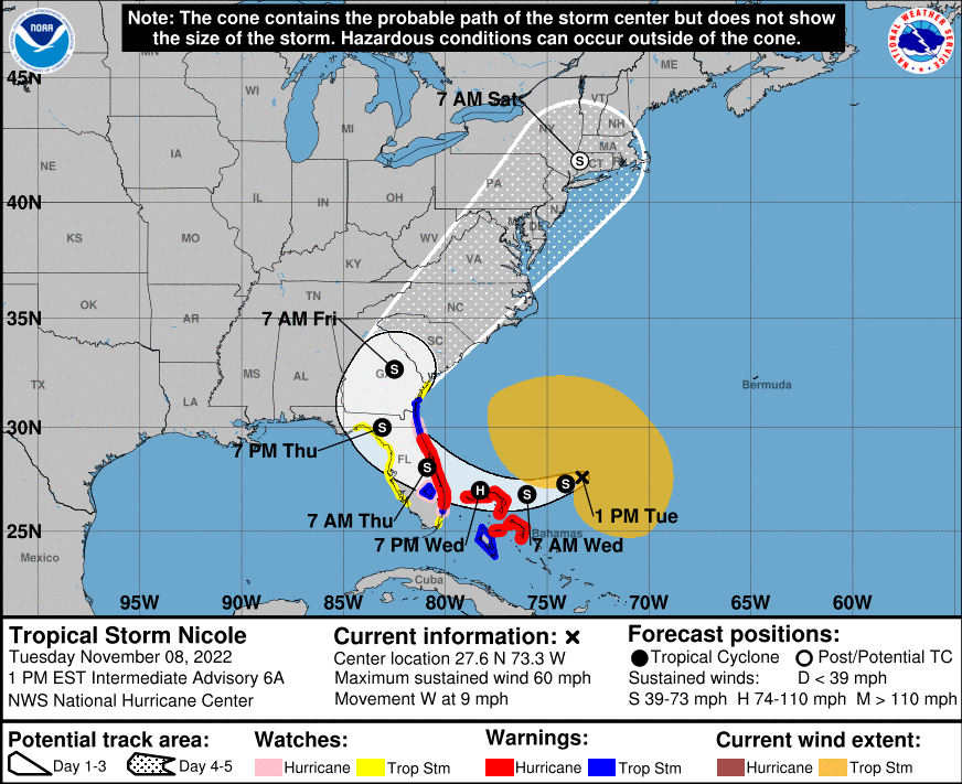 Hurricane center says 100% chance tropical system will form on way