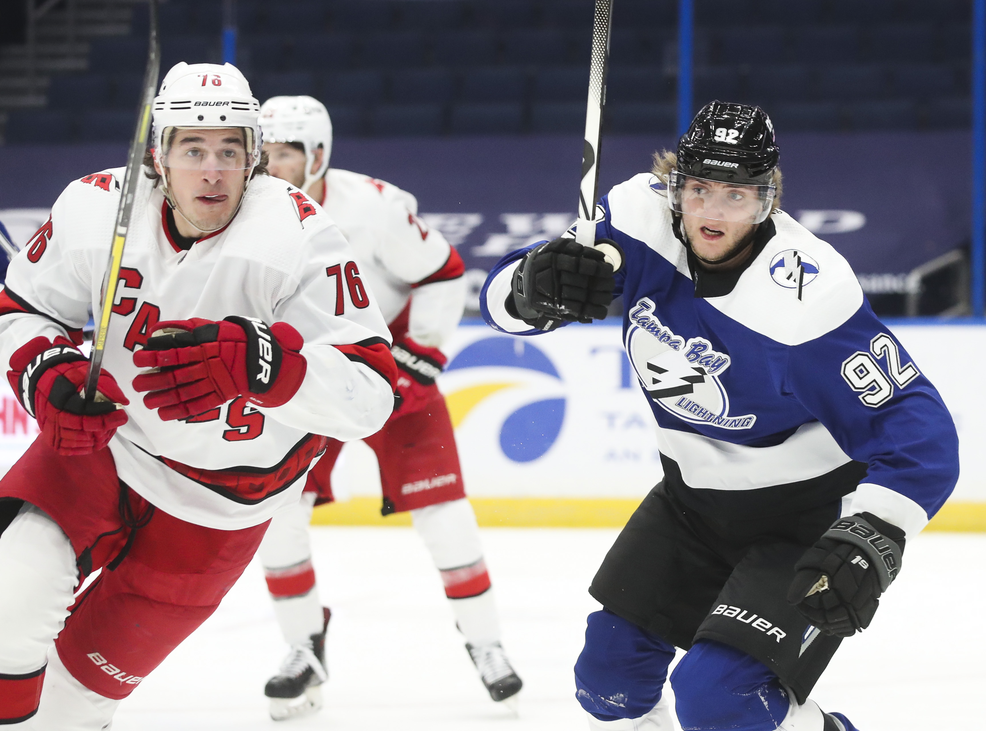 Haydn Fleury Tampa Bay Lightning Autographed 16 x 20 White