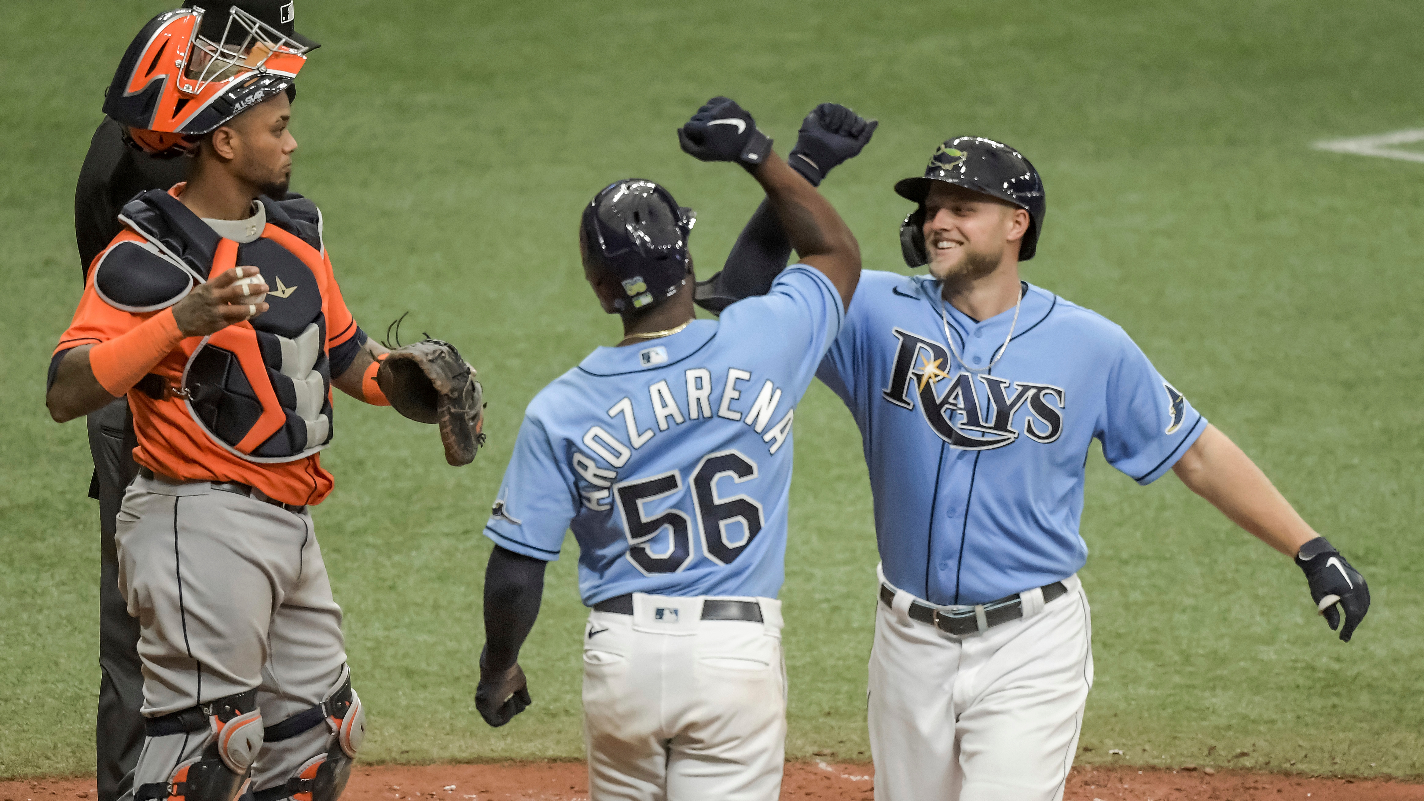 Astros walk off on Orioles in series finale