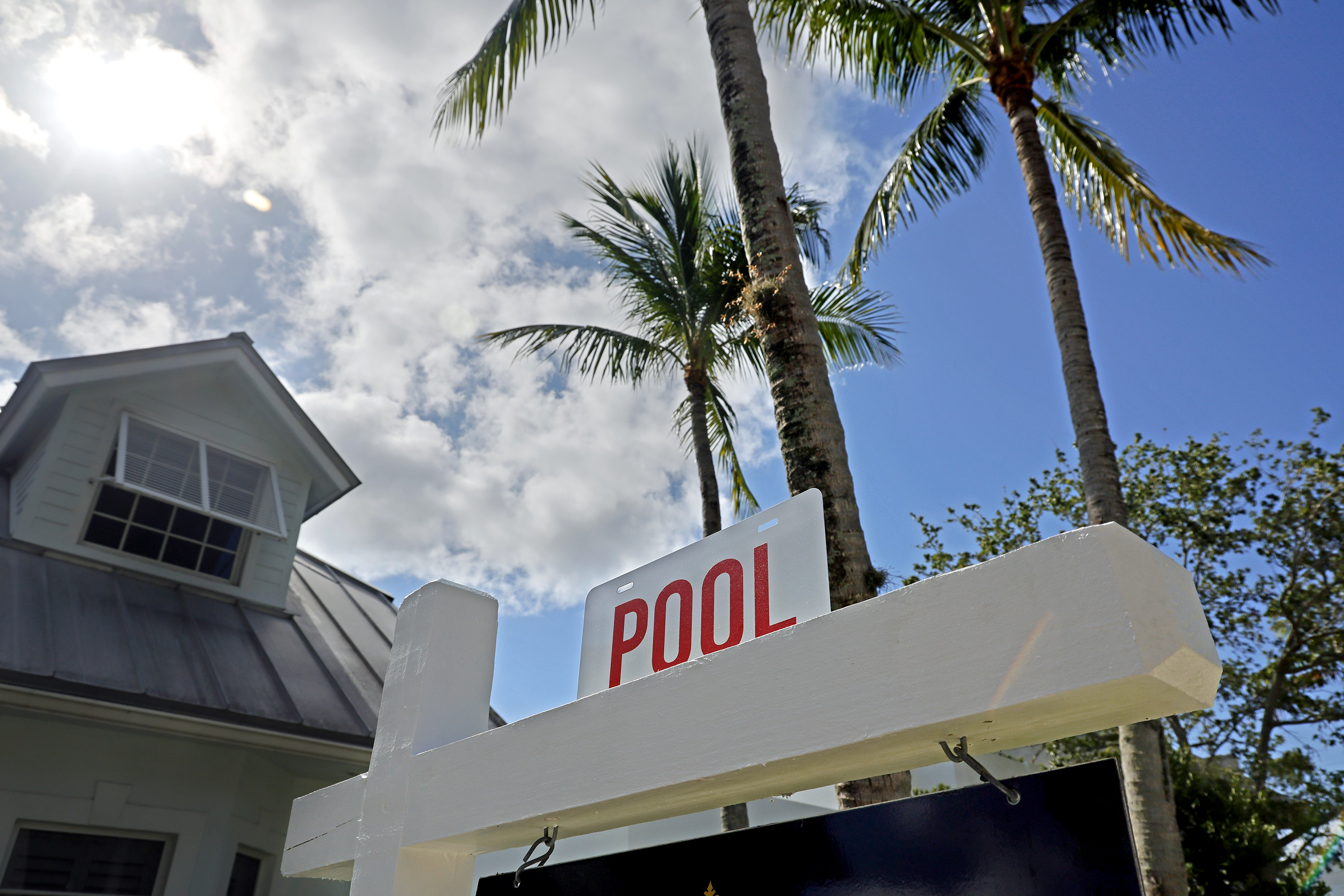 A home is shown for sale in Fort Lauderdale, Florida on Wednesday, May 7, 2025.