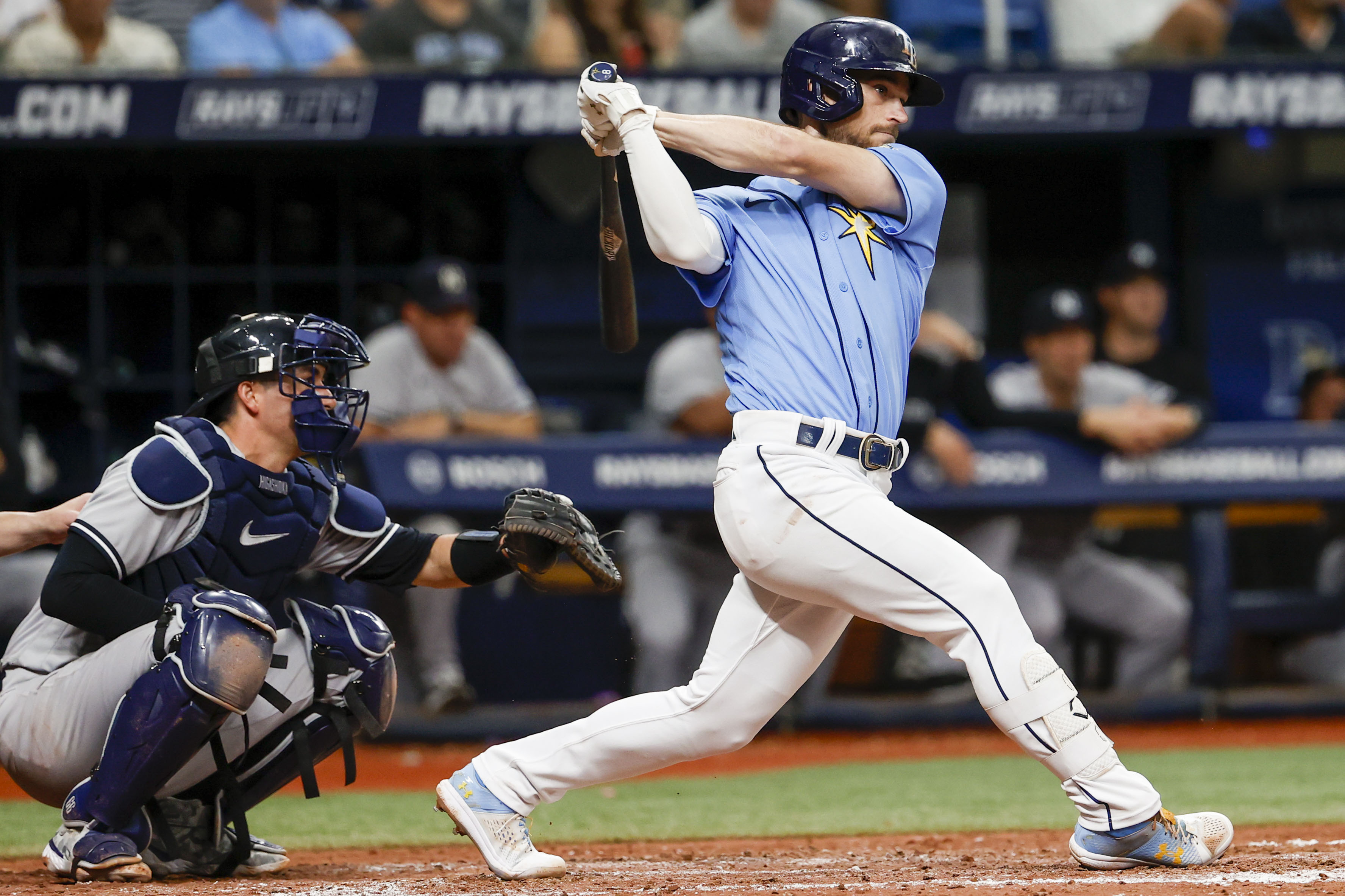 Brandon Lowe carries the Rays offense with 4 RBIs in win over Yankees