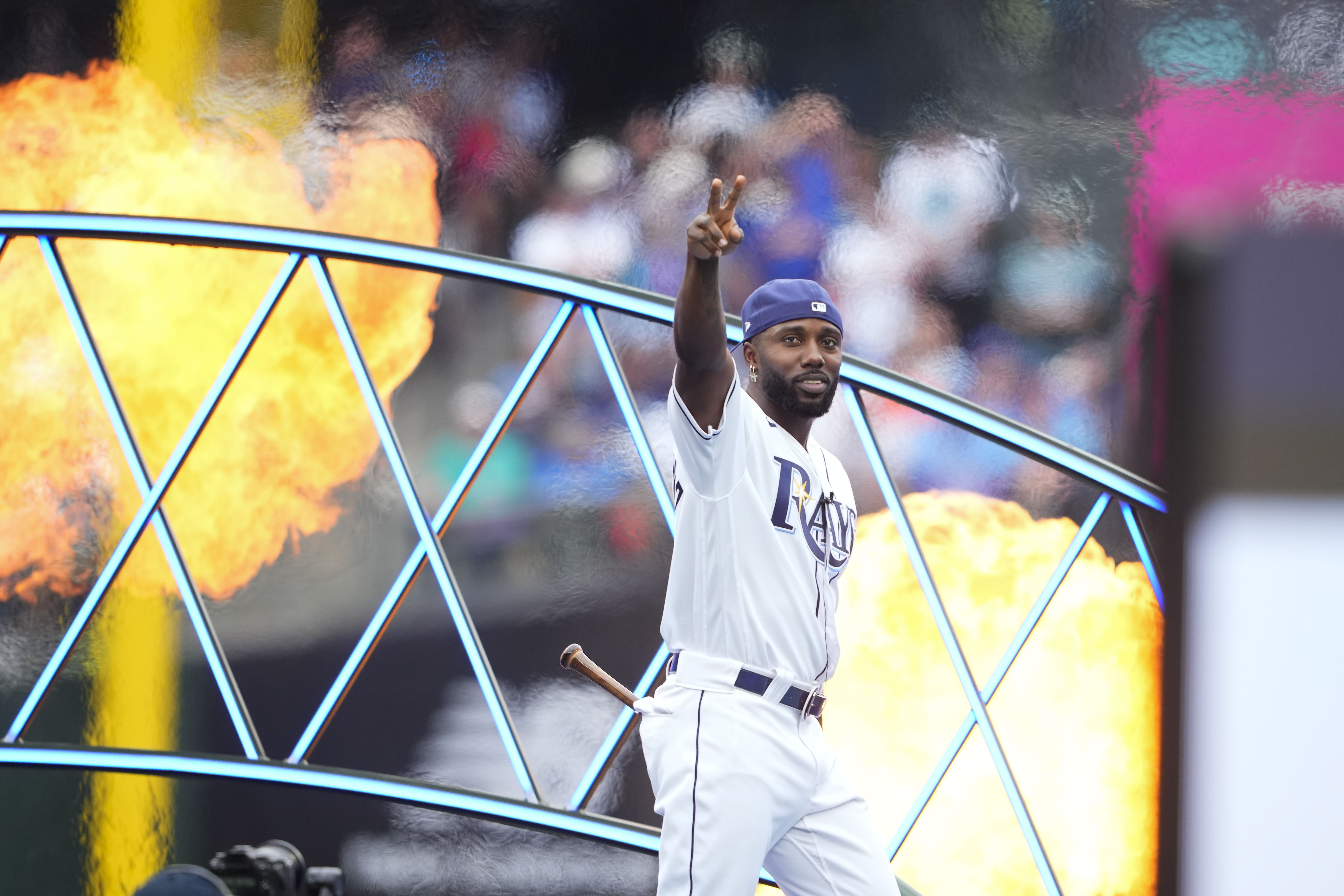 Rays' Randy Arozarena Comes Up Short, Loses Home Run Derby to Vladimir  Guerrero Jr. - Fastball