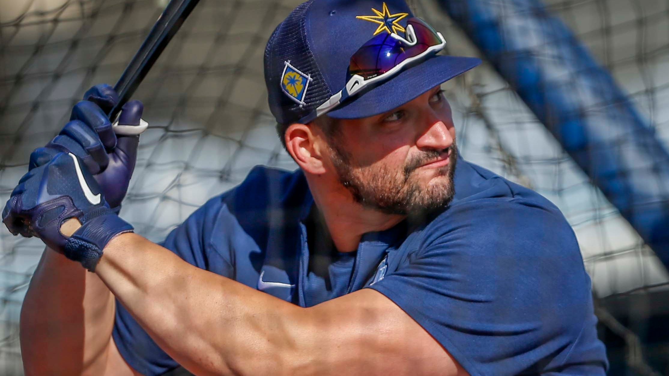 Tamp Bay Rays catcher and Cape Coral native Mike Zunino homers in