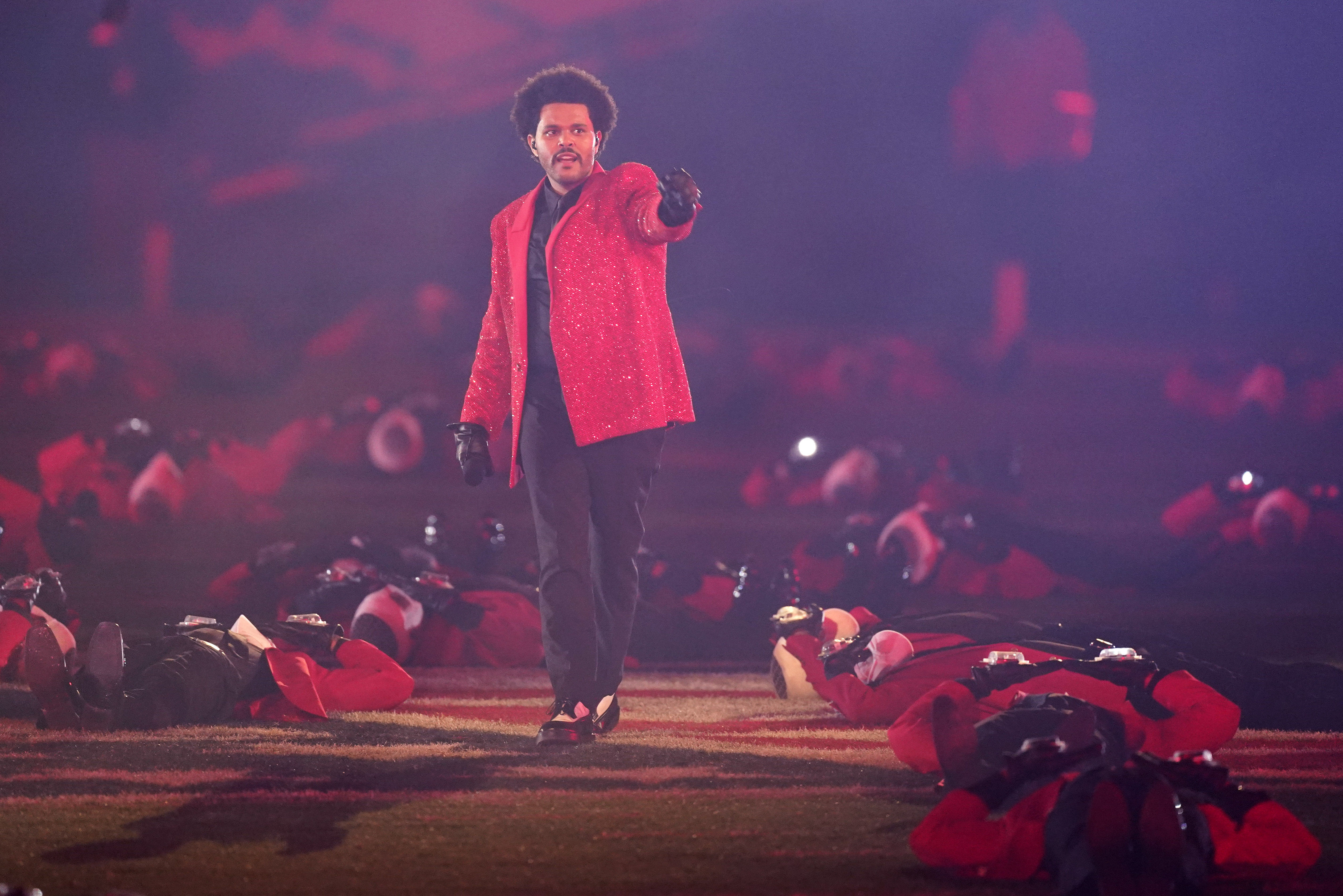 The Weeknd's Phenomenal, Eerie Super Bowl Halftime Show