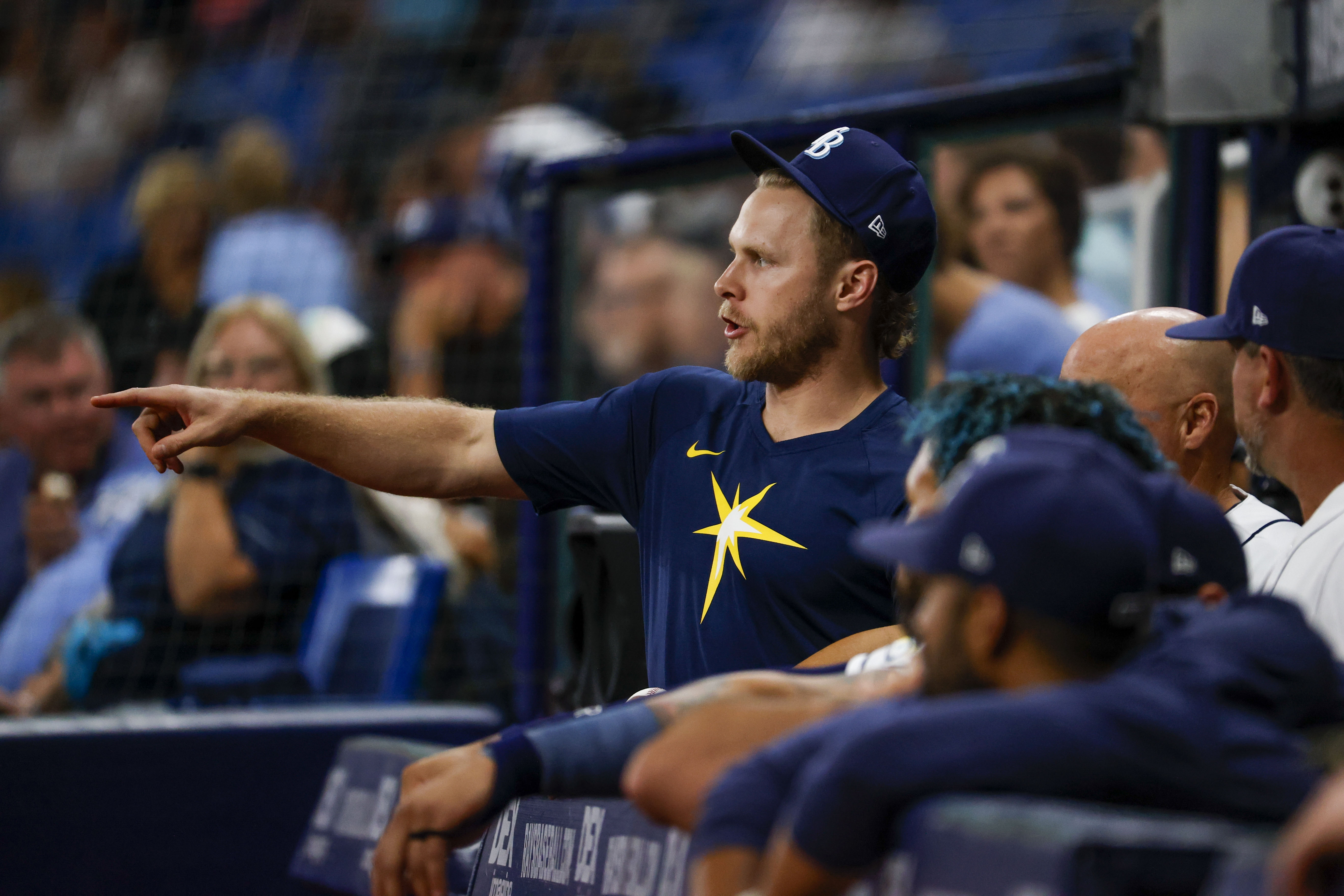 Game Used Devil Rays Jersey: Randy Arozarena - July 30, 2022 v CLE