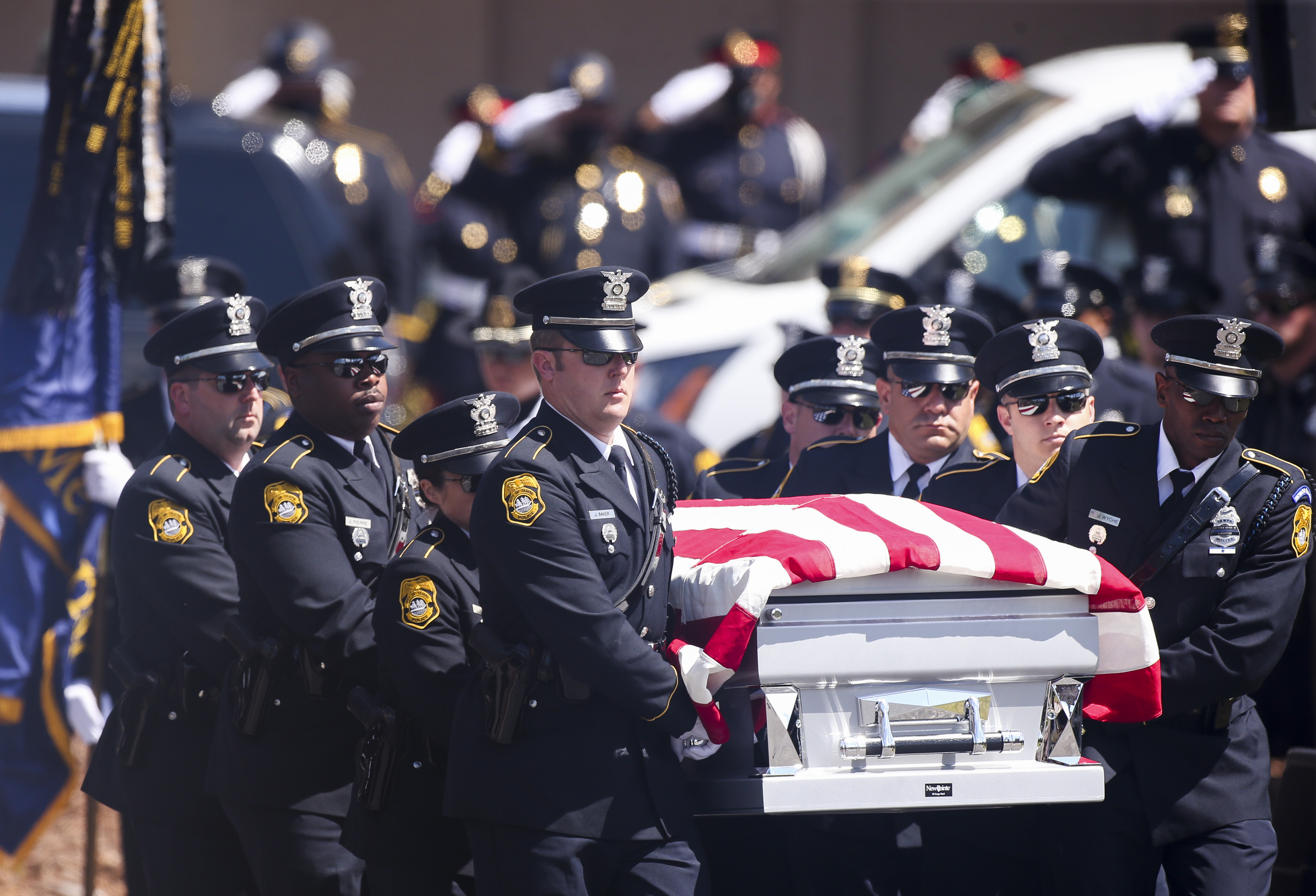 Photos: Funeral services for Tampa Master Patrol Officer Jesse Madsen