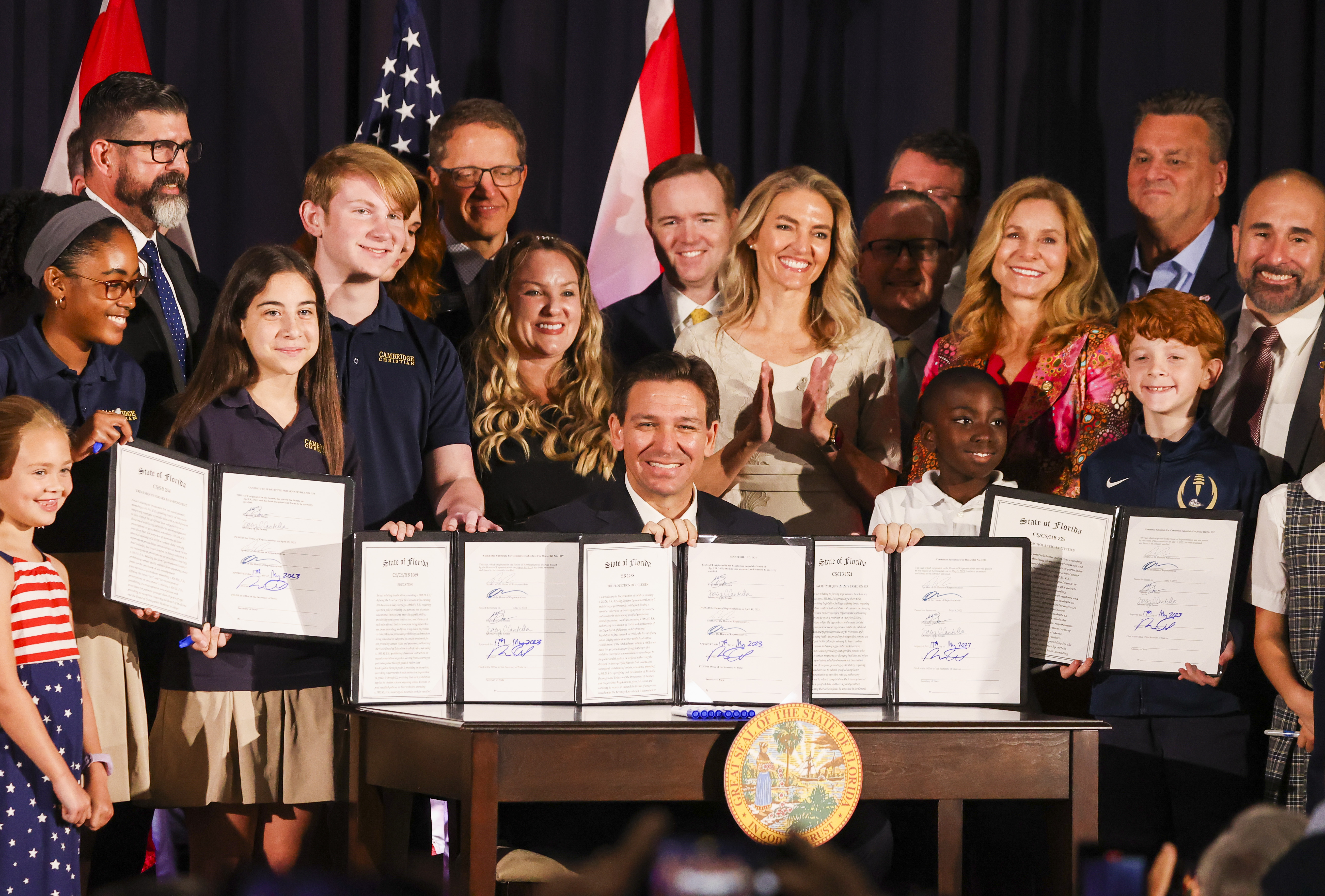 DeSantis signs 18 education bills into Florida picture