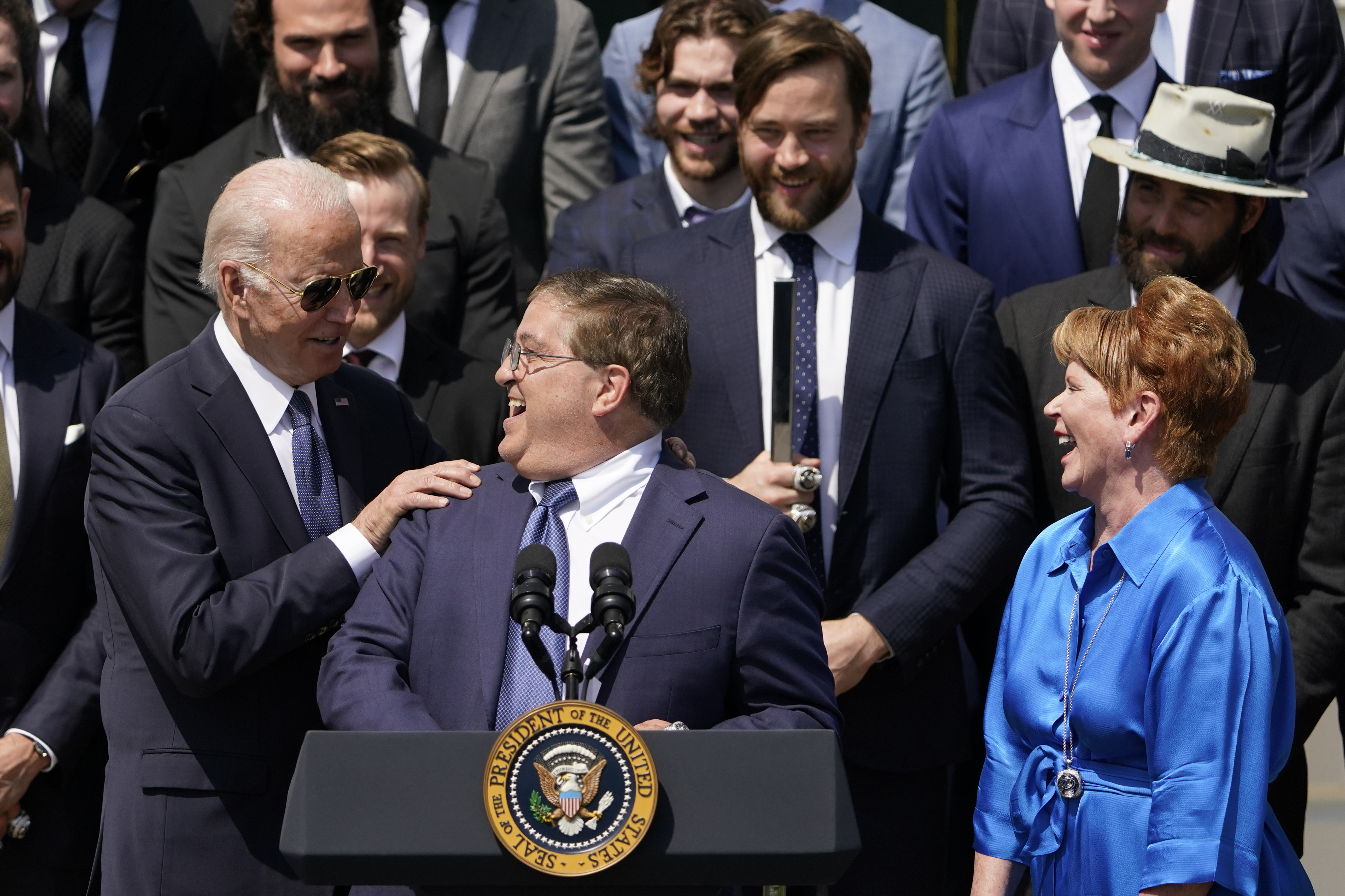 Lightning Visit White House