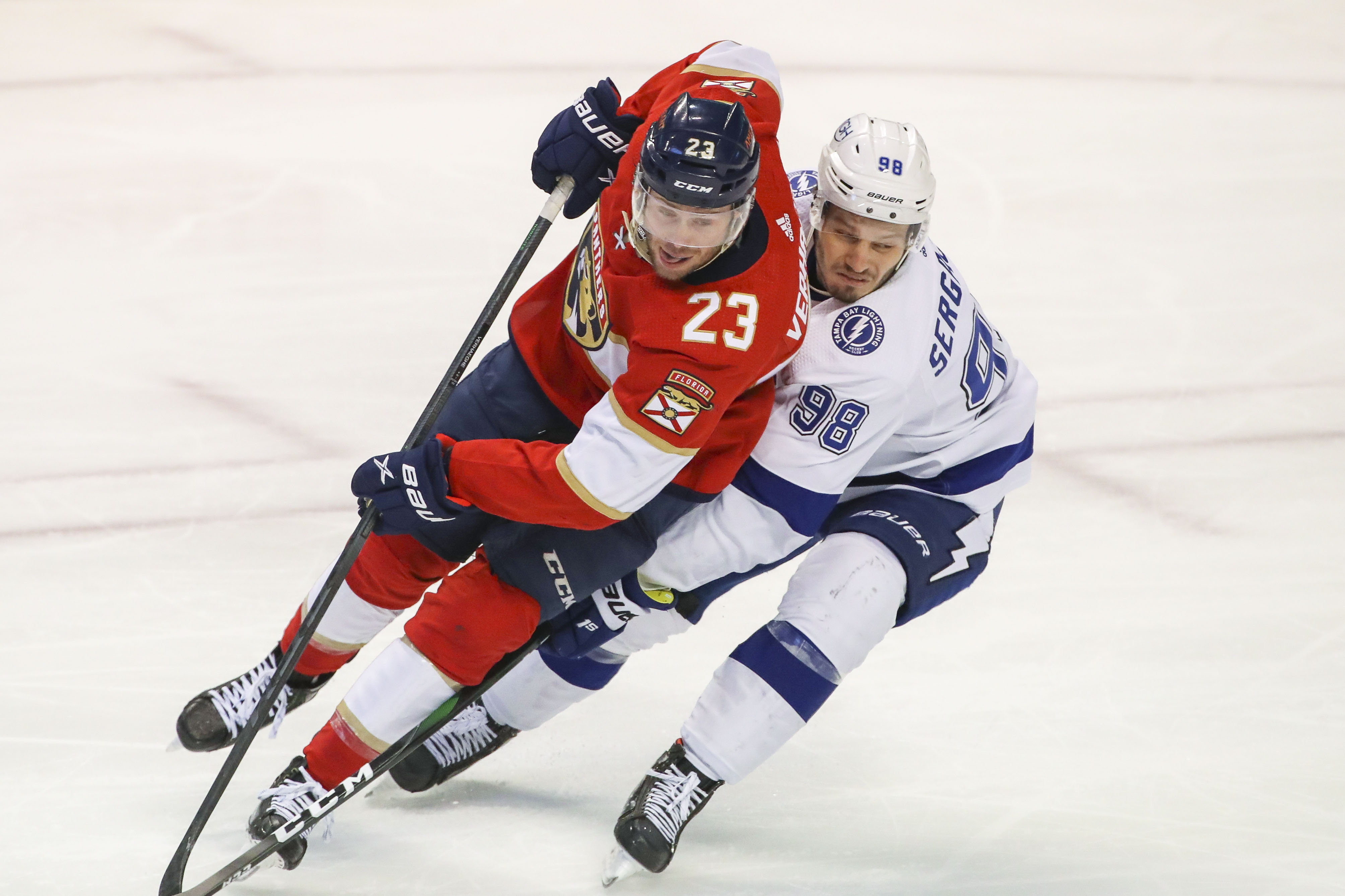 Panthers' leading playoff scorer Verhaeghe a game-time decision for Game 6