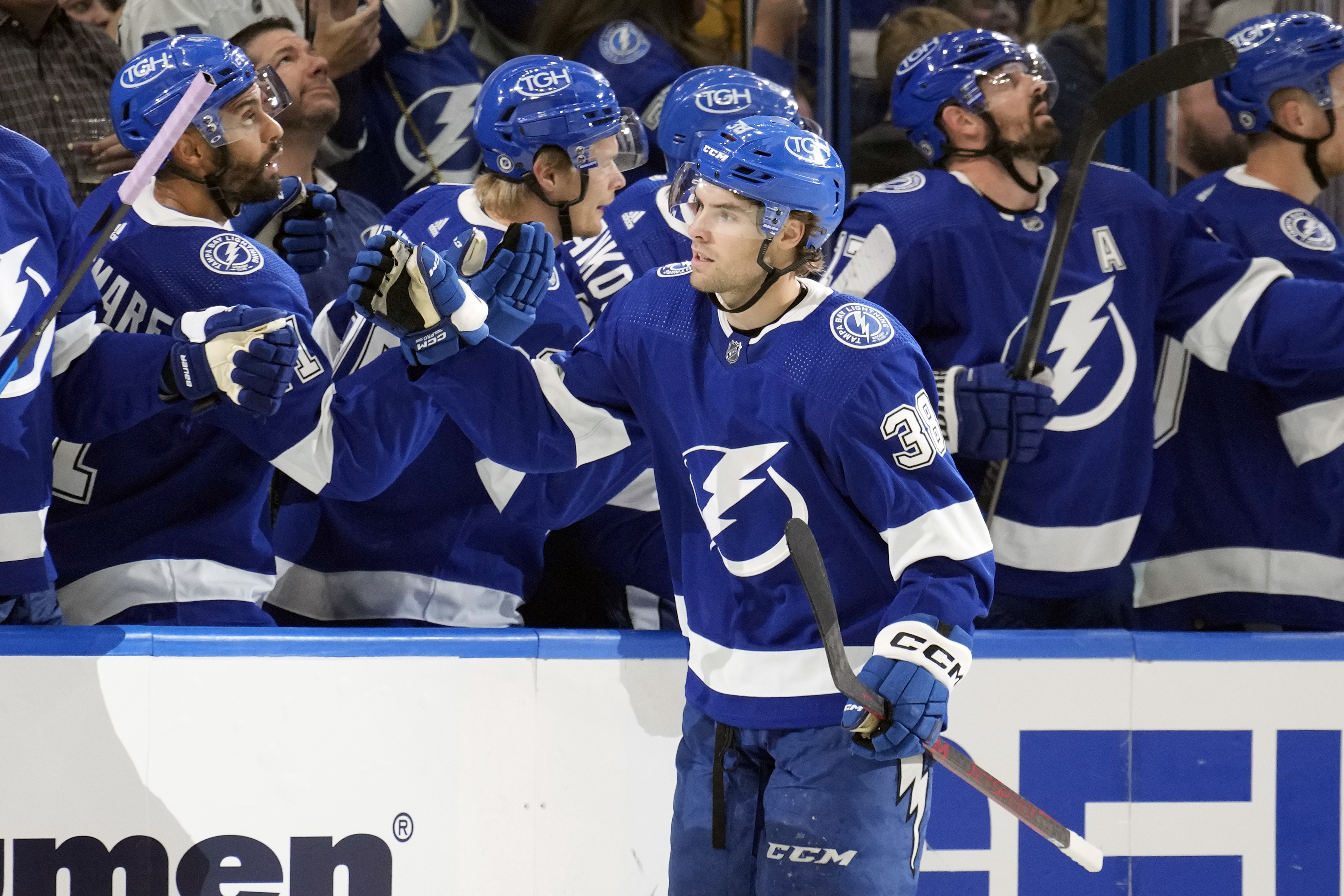 Tampa Bay Lightning Brandon Hagel fined boarding 