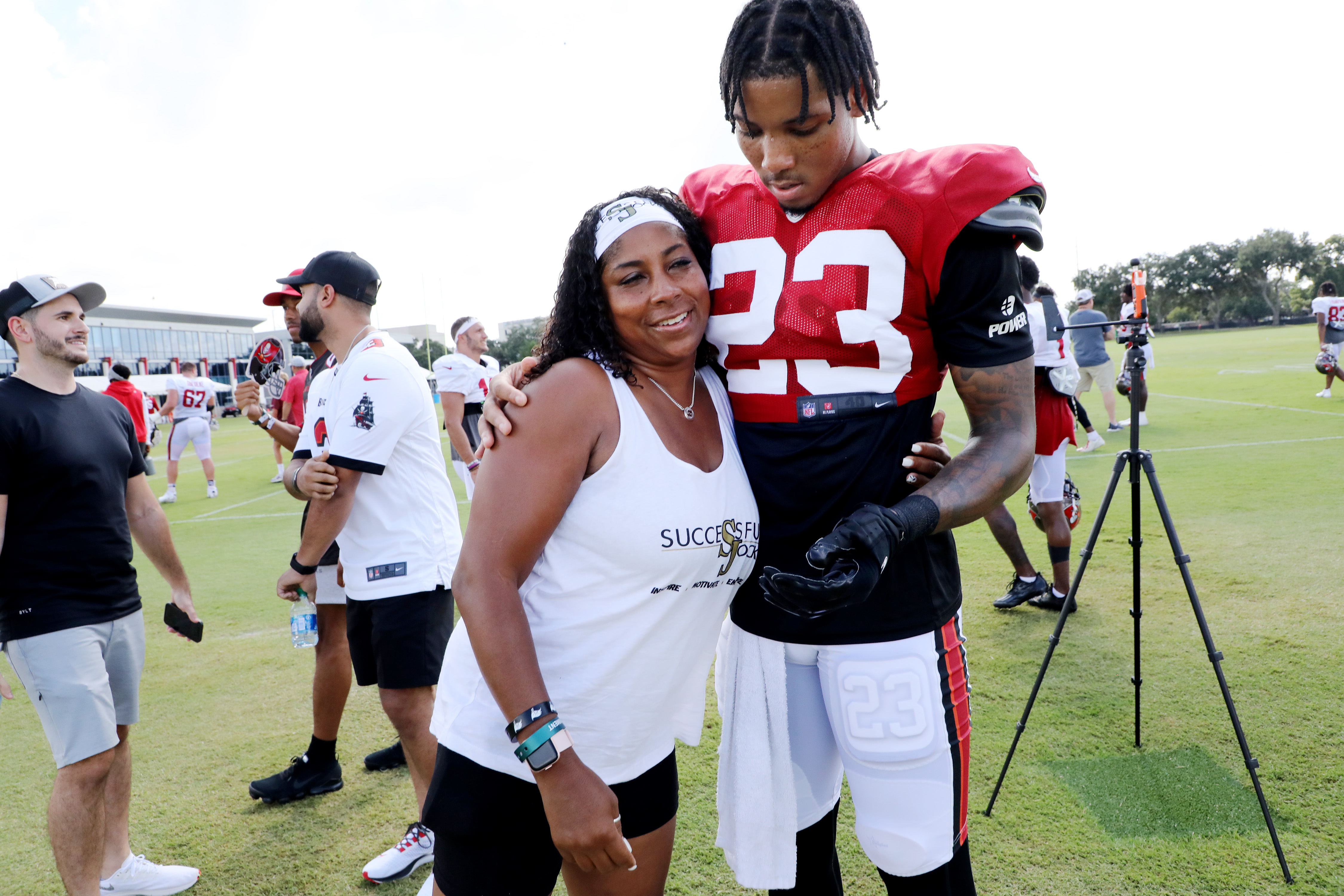 Mother's way: Bucs' Sean Murphy-Bunting is paid for takeaways but gives back