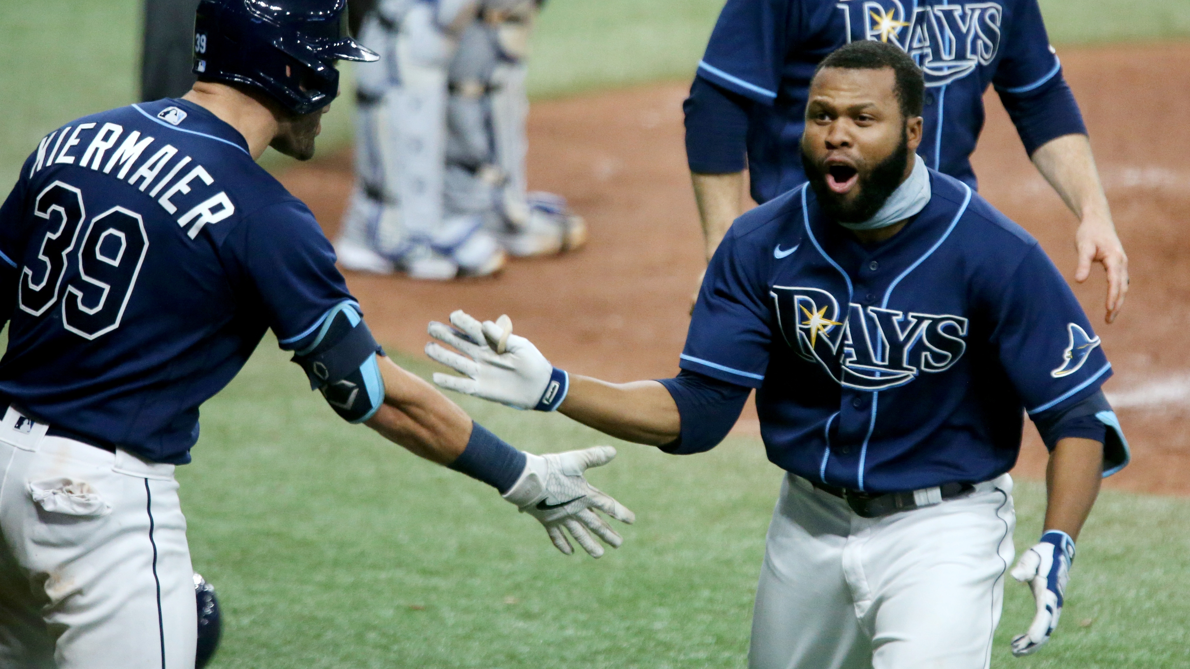 Game Used Devil Rays Jersey: Manuel Margot - May 29, 2021 v PHI