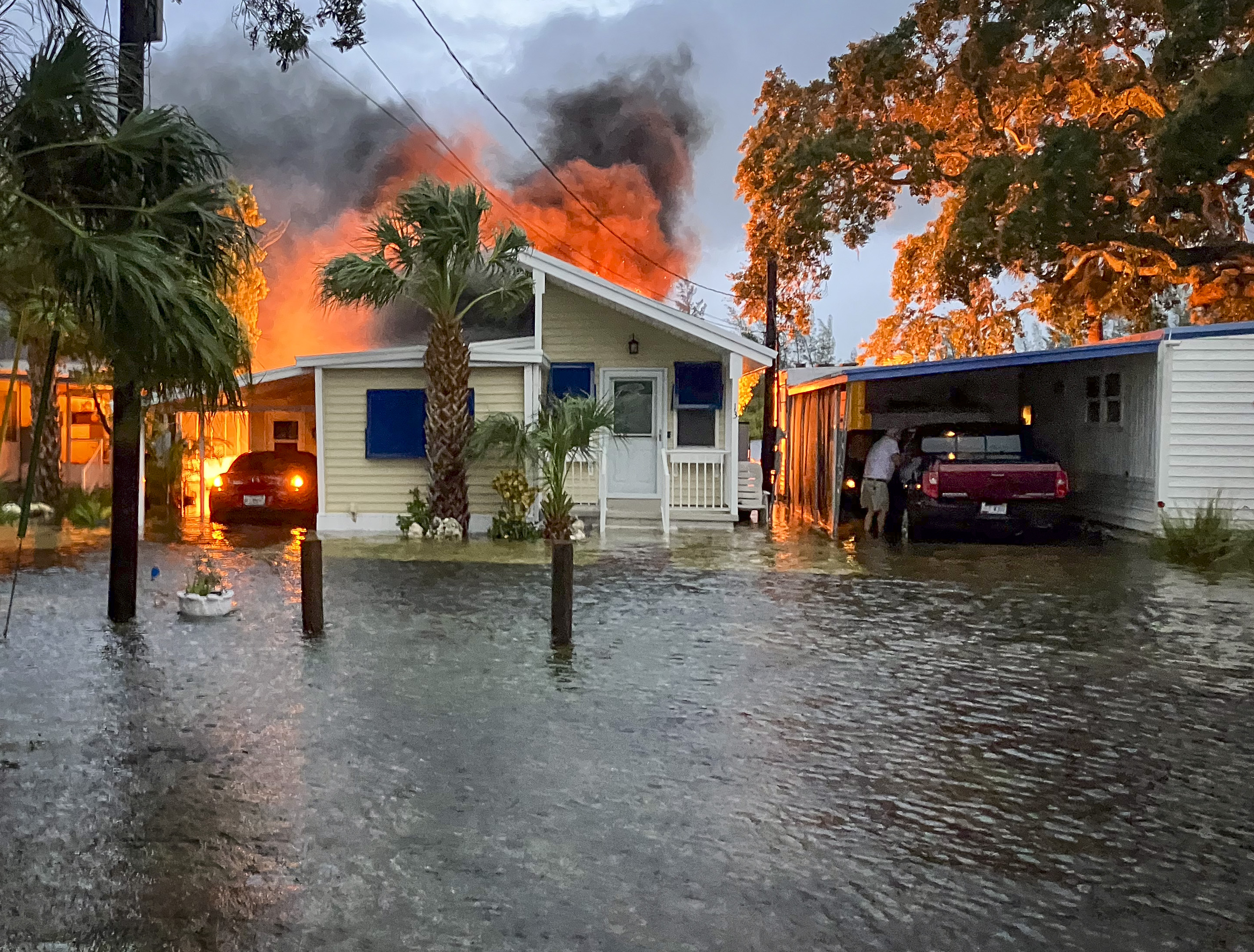 Florida codes keep new homes 'high and dry.' Do they make flooding worse  for neighbors?