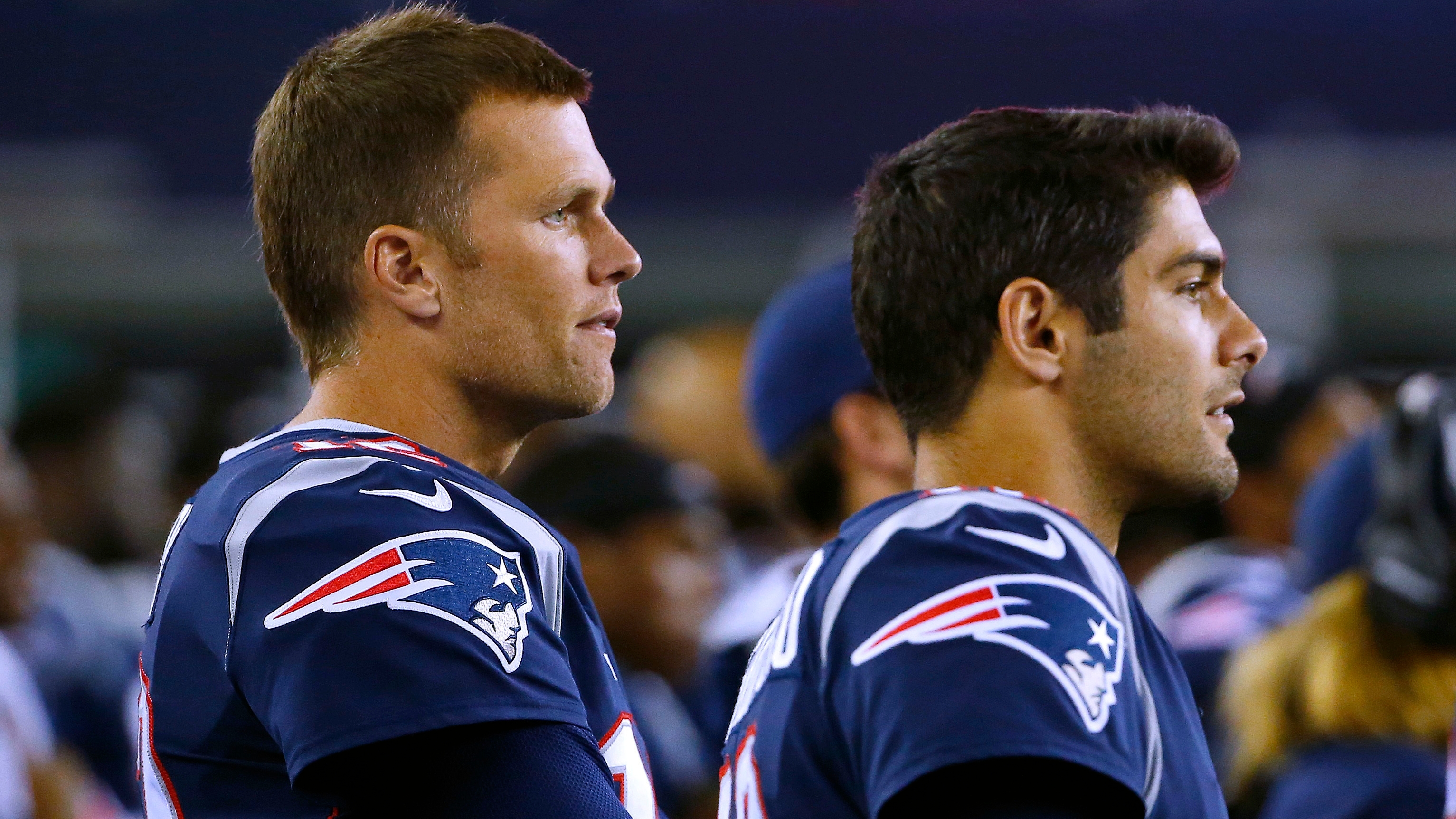 Jimmy Garoppolo: Tom Brady taught me to 'be the eye of the storm' with New  England Patriots 