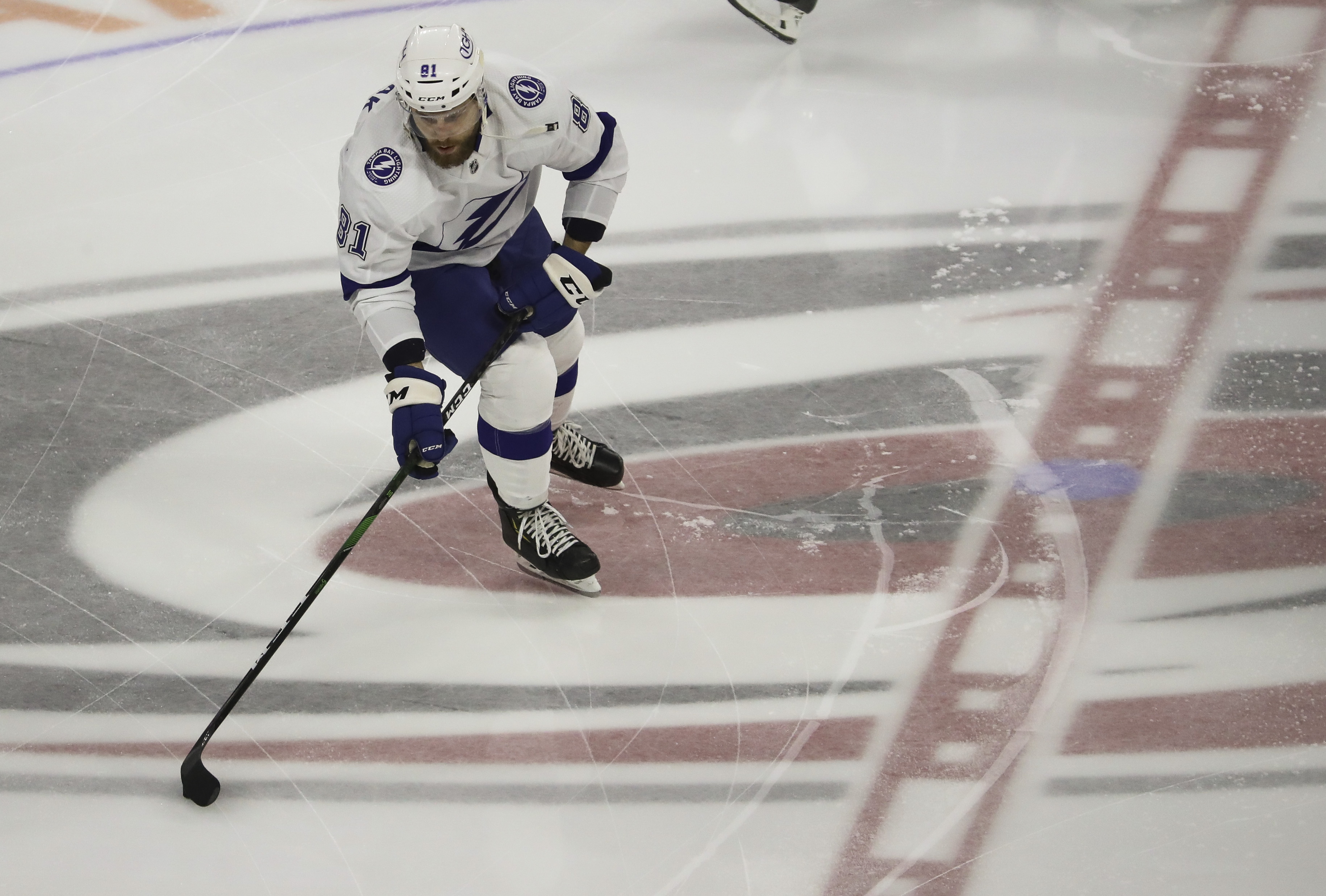 Erik Černák emerged seemingly from nowhere on the Lightning's blue line