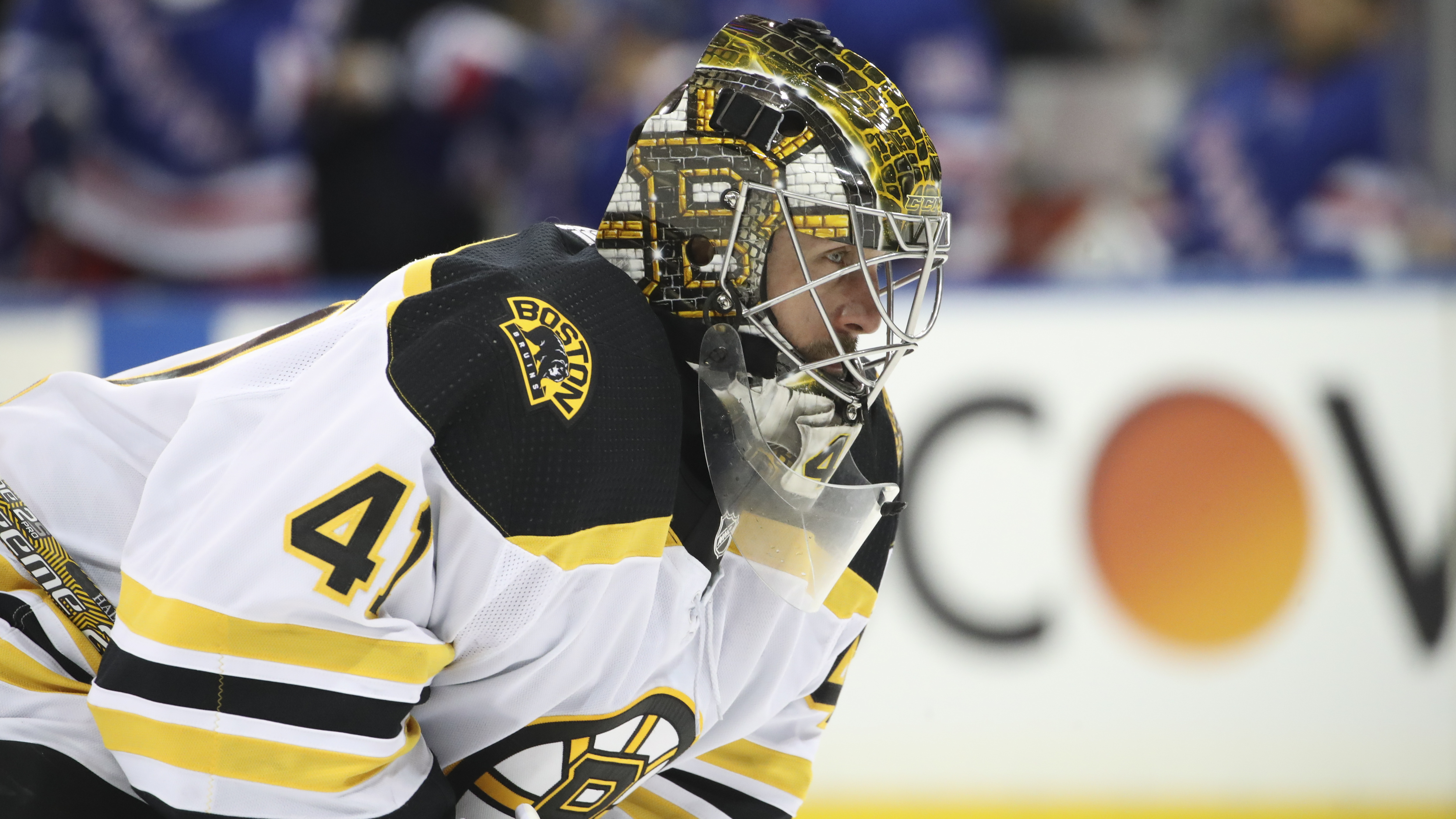 The Bruins are playing well, but it's Jaroslav Halak who will
