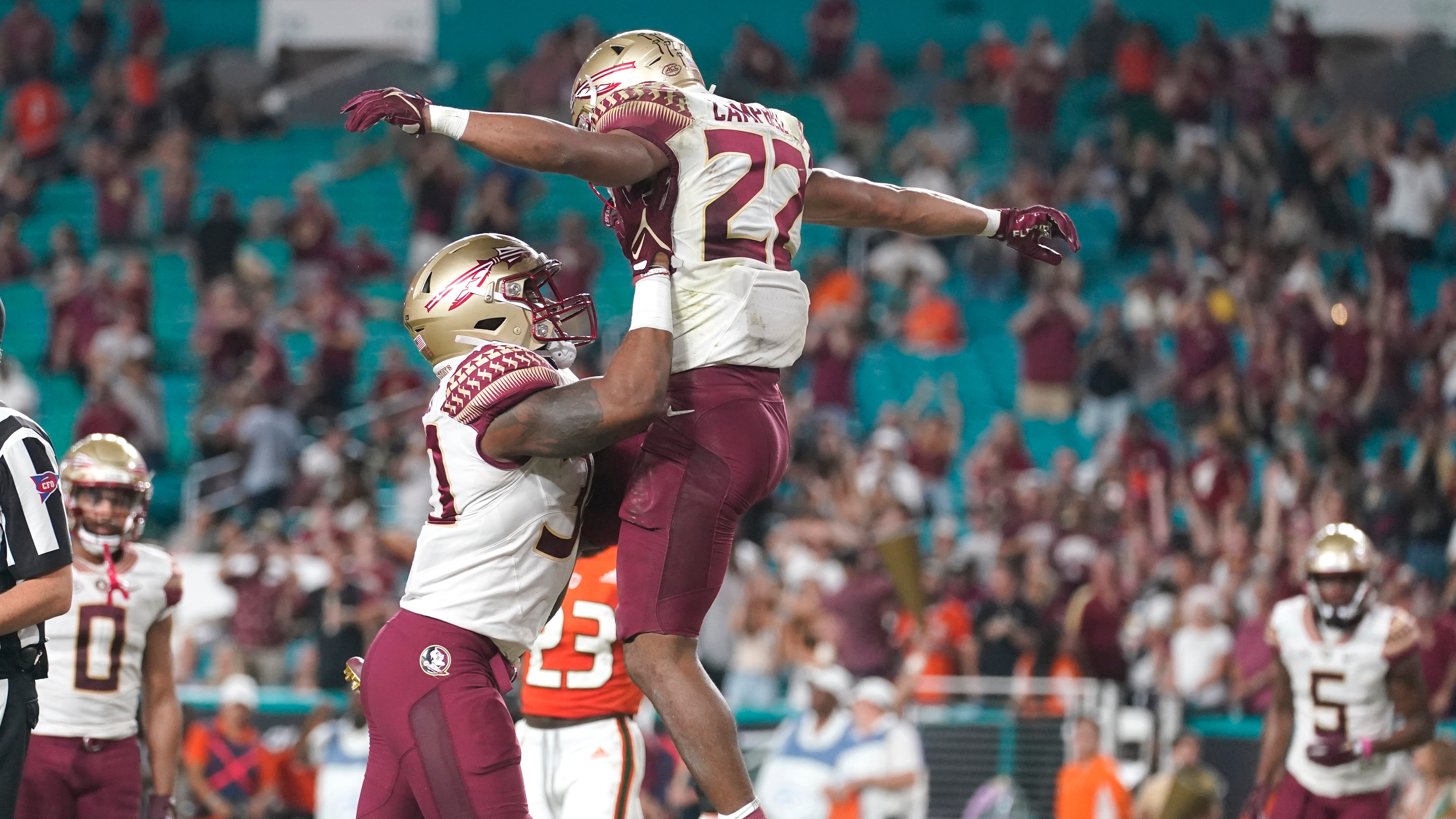 No. 8 Florida State pulls away in the second half in blowout win over No. 5  LSU