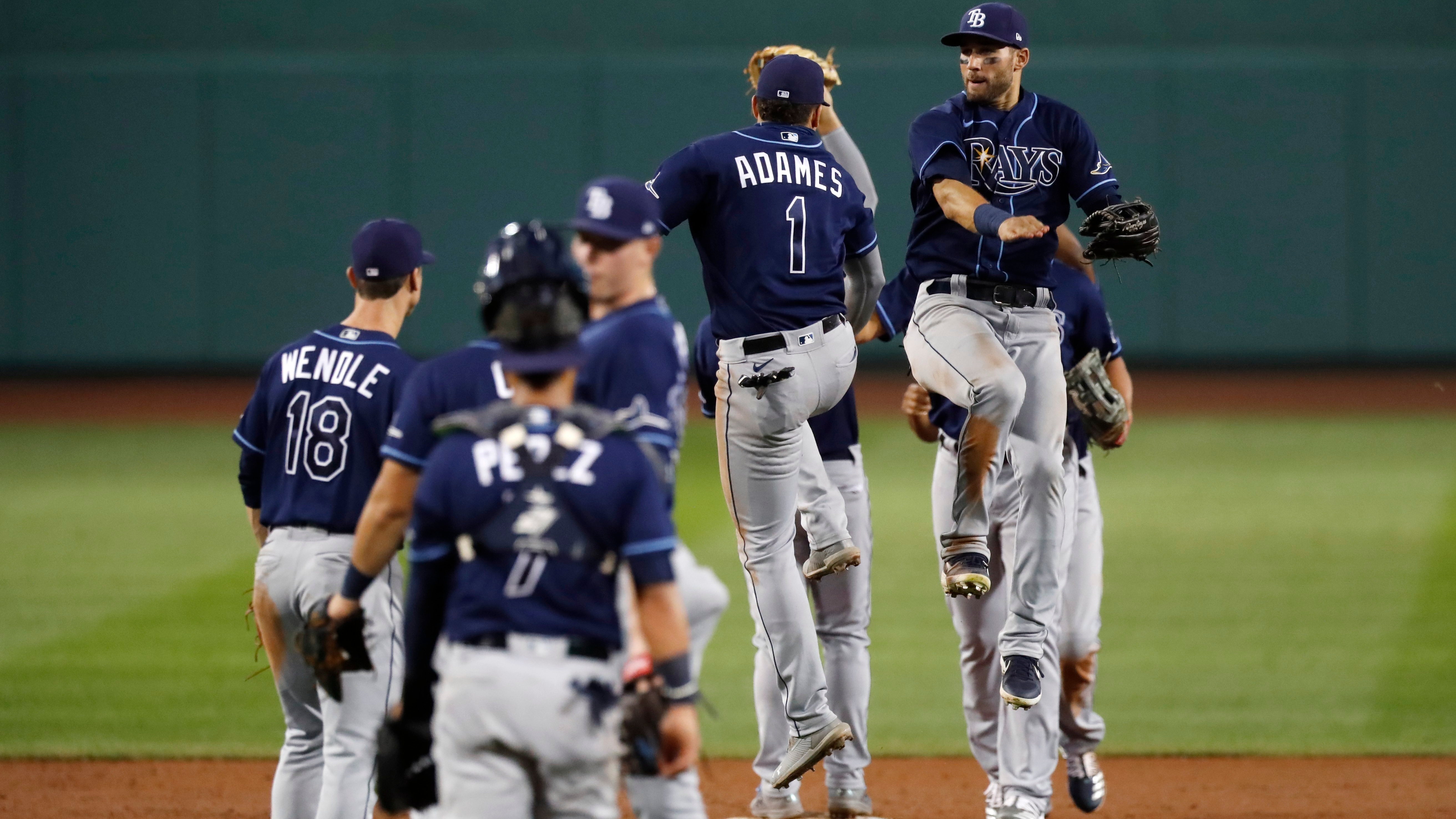 Rays rally to complete four-game sweep of Red Sox